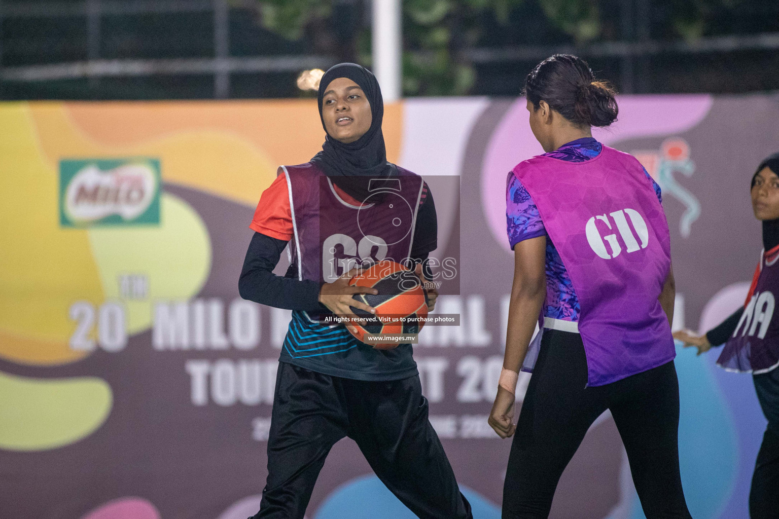 Day 5 of 20th Milo National Netball Tournament 2023, held in Synthetic Netball Court, Male', Maldives on 3rd  June 2023 Photos: Nausham Waheed/ Images.mv