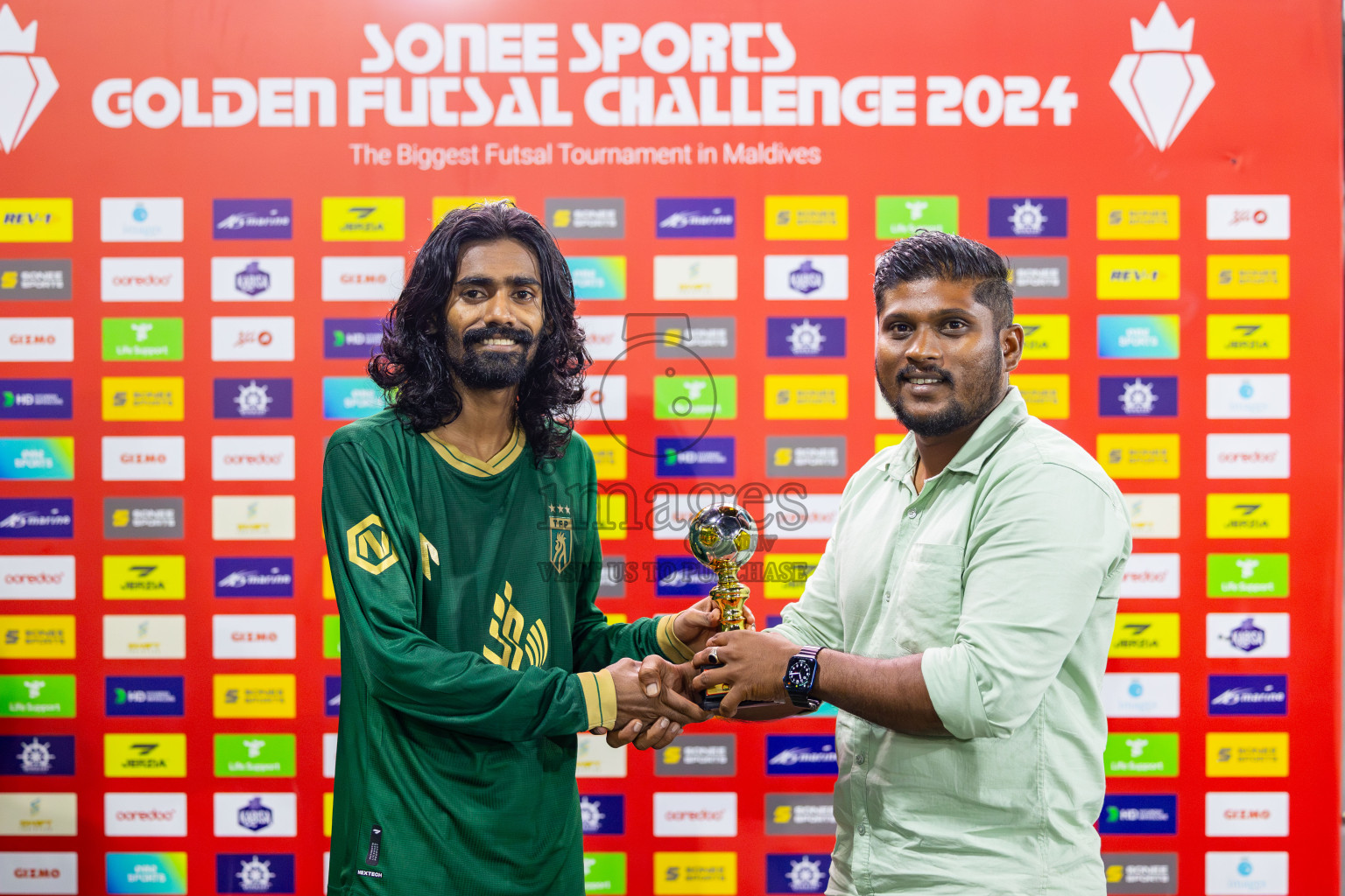 Th Omadhoo vs Th Thimarafushi on Day 33 of Golden Futsal Challenge 2024, held on Sunday, 18th February 2024, in Hulhumale', Maldives Photos: Mohamed Mahfooz Moosa / images.mv