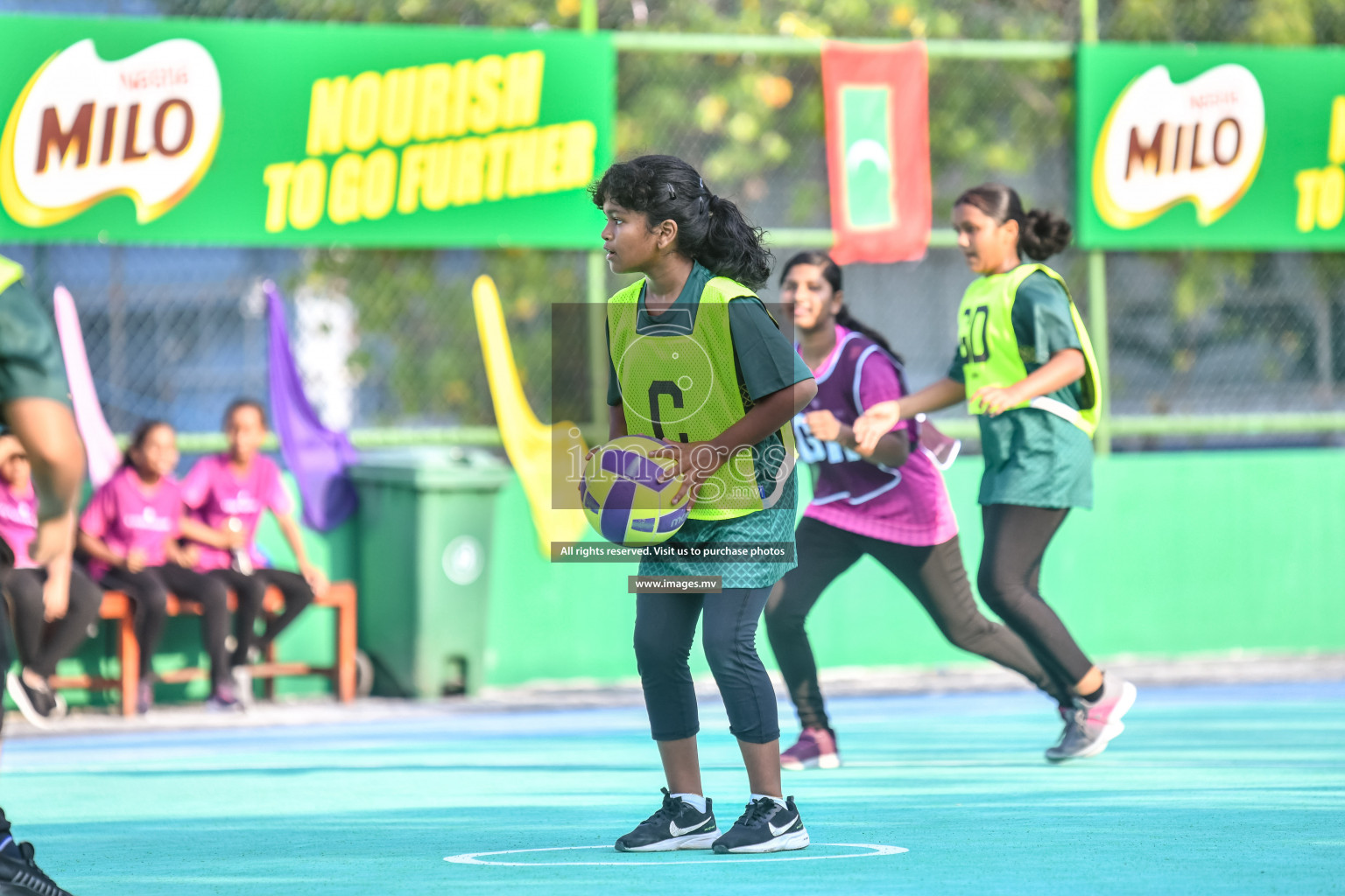 Day 7 of Junior Netball Championship 2022 on 11th March 2022 held in Male', Maldives. Photos by Nausham Waheed