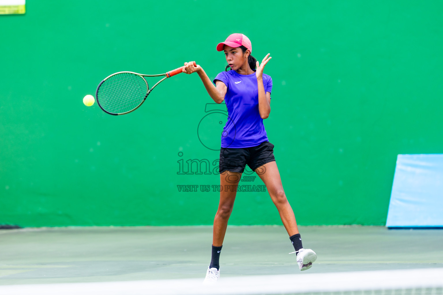 Day 5 of ATF Maldives Junior Open Tennis was held in Male' Tennis Court, Male', Maldives on Monday, 16th December 2024. Photos: Nausham Waheed/ images.mv