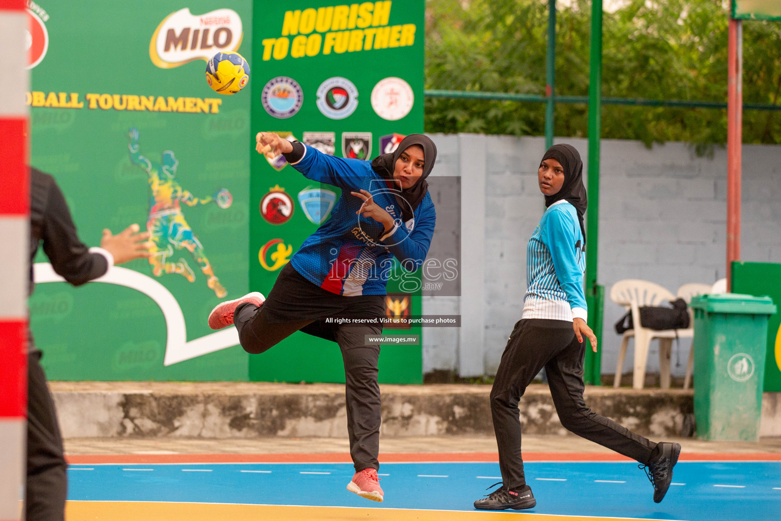 Milo 8th National Handball Tournament Day3, 17th December 2021, at Handball Ground, Male', Maldives. Photos by Shuu Abdul Sattar