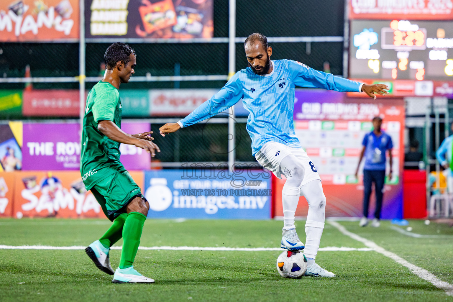 MACL vs BAROS MALDIVES in Club Maldives Cup 2024 held in Rehendi Futsal Ground, Hulhumale', Maldives on Tuesday, 1st October 2024. Photos: Nausham Waheed / images.mv