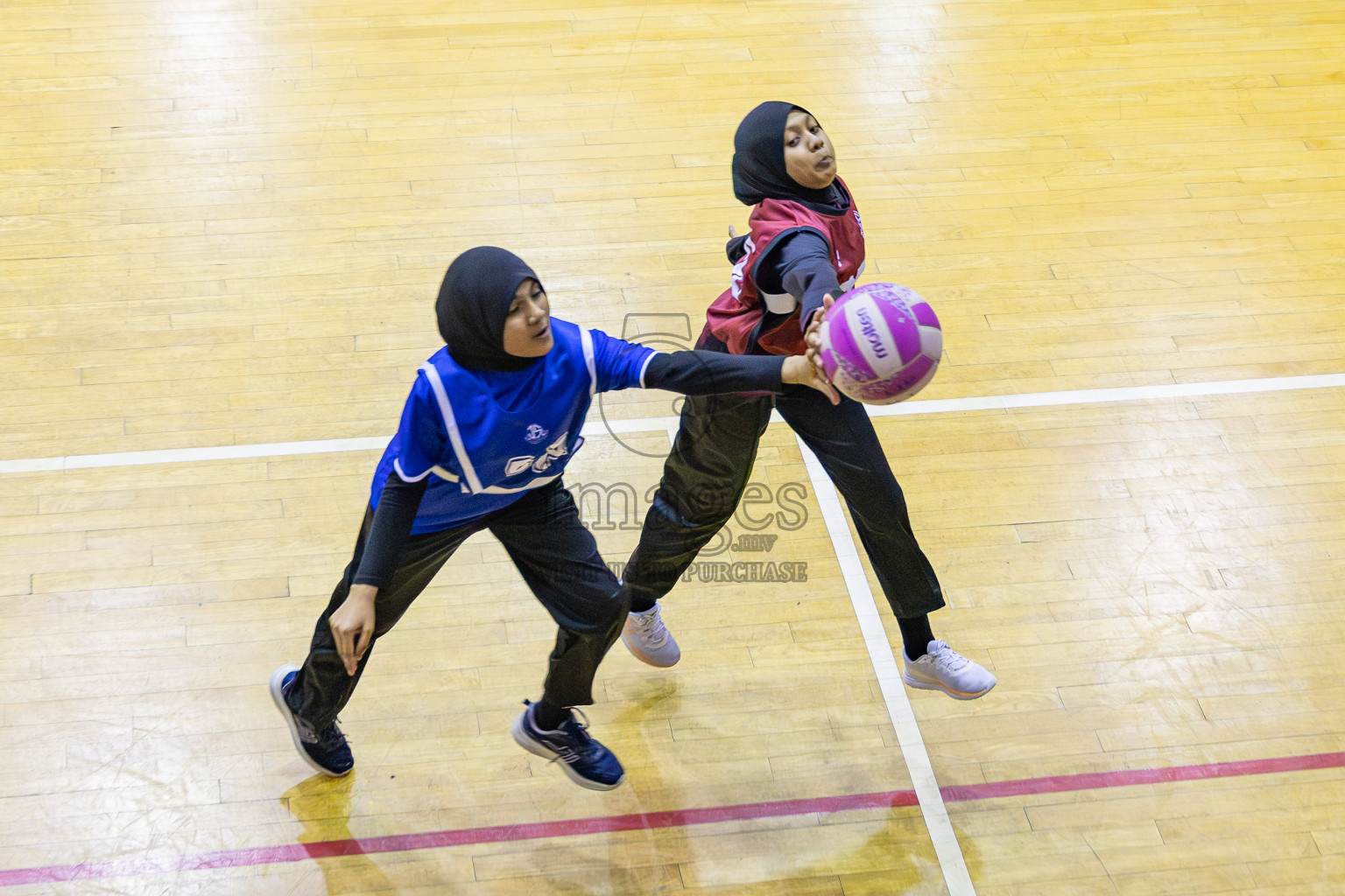 Day 14 of 26th Inter-School Netball Tournament 2025 was held in Social Center Indoor Hall on Tuesday, 4th November 2025. Photos: Areef Adam / images.mv