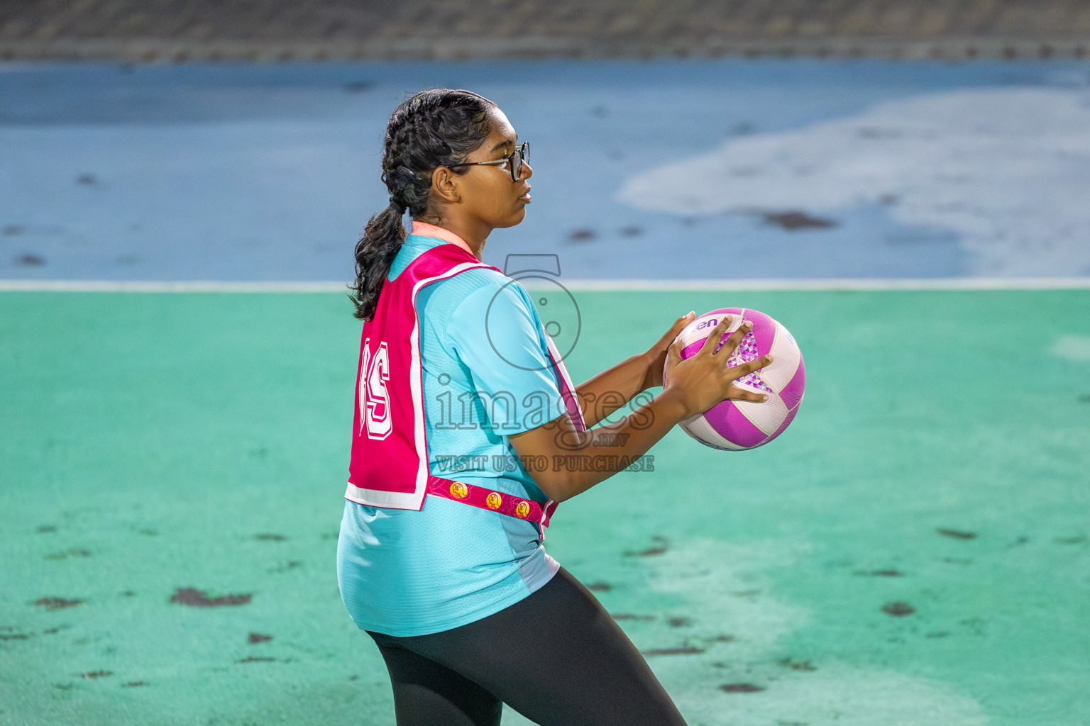 KYRC vs Youth United Sports Club in Division 1 of of National Netball Tournament 2025 held in Ekuveni Netball Court at Male', Maldives on Thursday, 22nd May 2025. Photos: Mohamed Mahfooz Moosa / images.mv