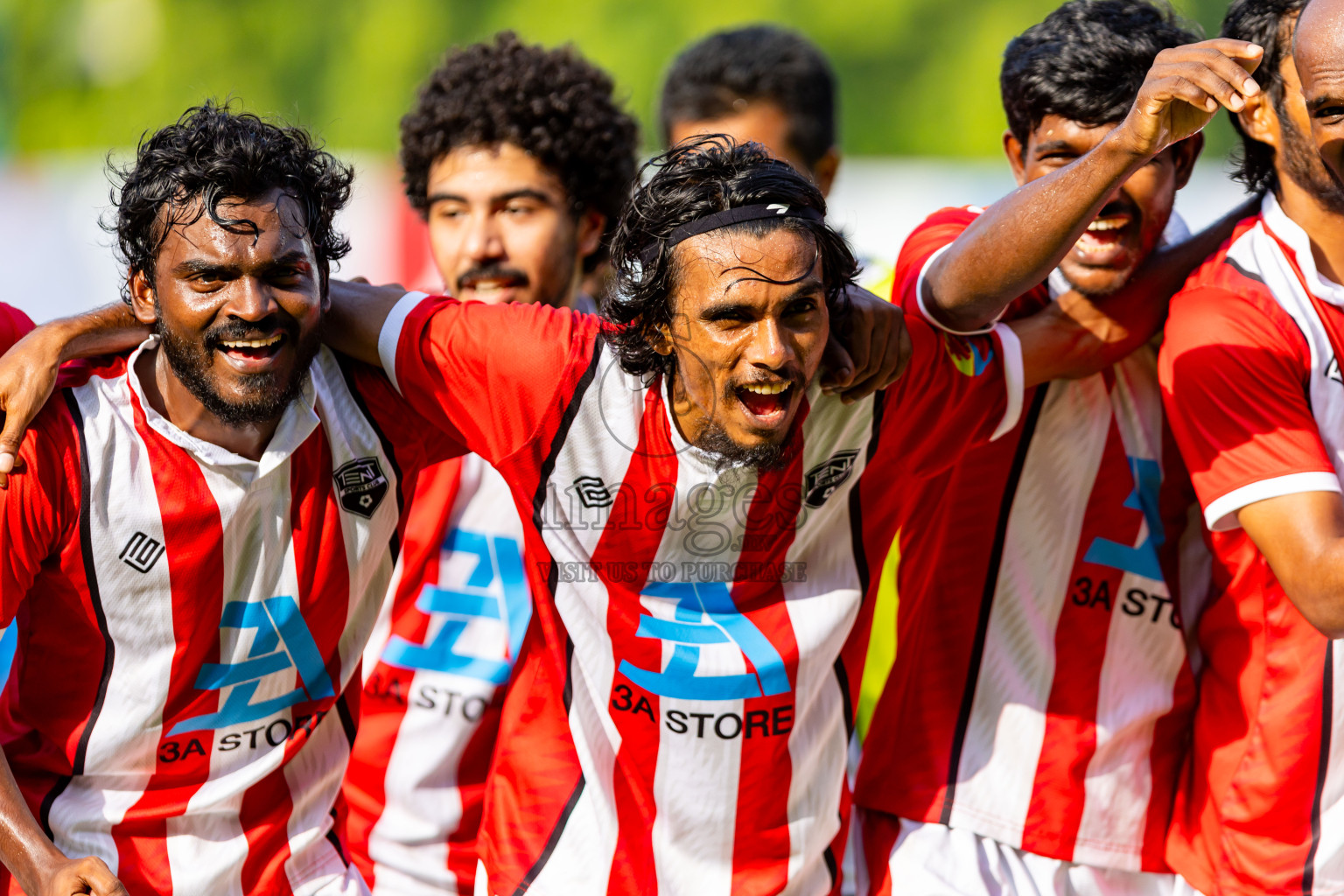 Tent SC vs Lagoons SC in the Quarter Final of Second Division 2023 in Male' Maldives on Thursday, 8th February 2023. Photos: Nausham Waheed / images.mv