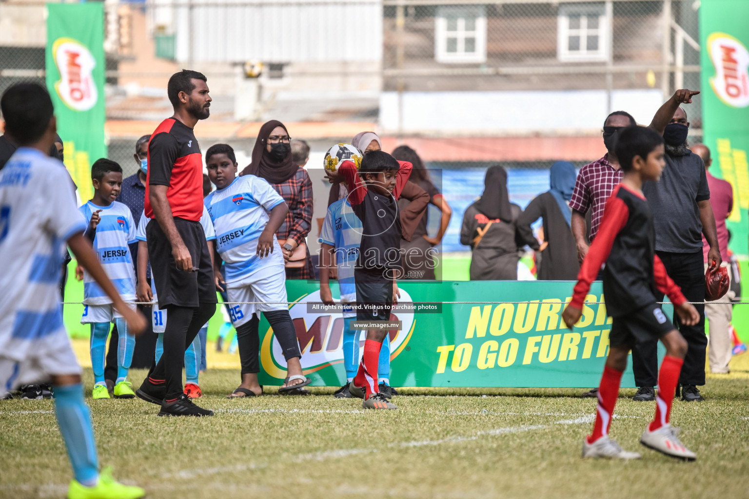 Day 1 of MILO Academy Championship 2022 held in Male' Maldives on Friday, 11th March 2021. Photos by: Nausham waheed