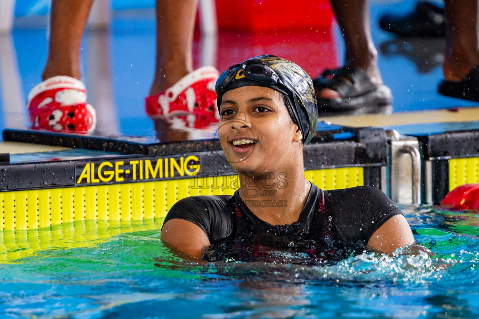 Day 5 of 20th Inter-school Swimming Competition 2024 held in Hulhumale', Maldives on Wednesday, 16th October 2024. Photos: Nausham Waheed / images.mv