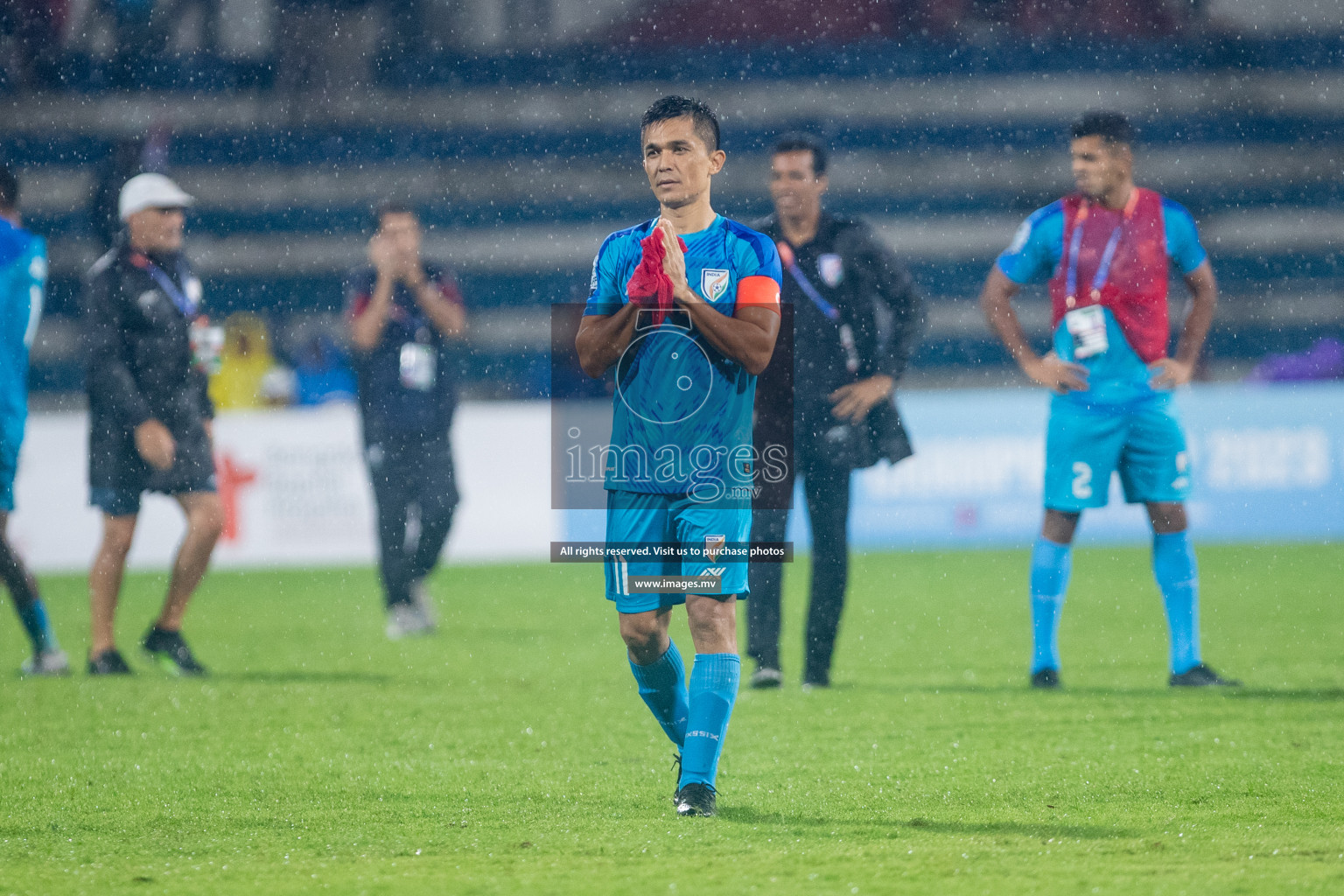 India vs Pakistan in the opening match of SAFF Championship 2023 held in Sree Kanteerava Stadium, Bengaluru, India, on Wednesday, 21st June 2023. Photos: Nausham Waheed / images.mv