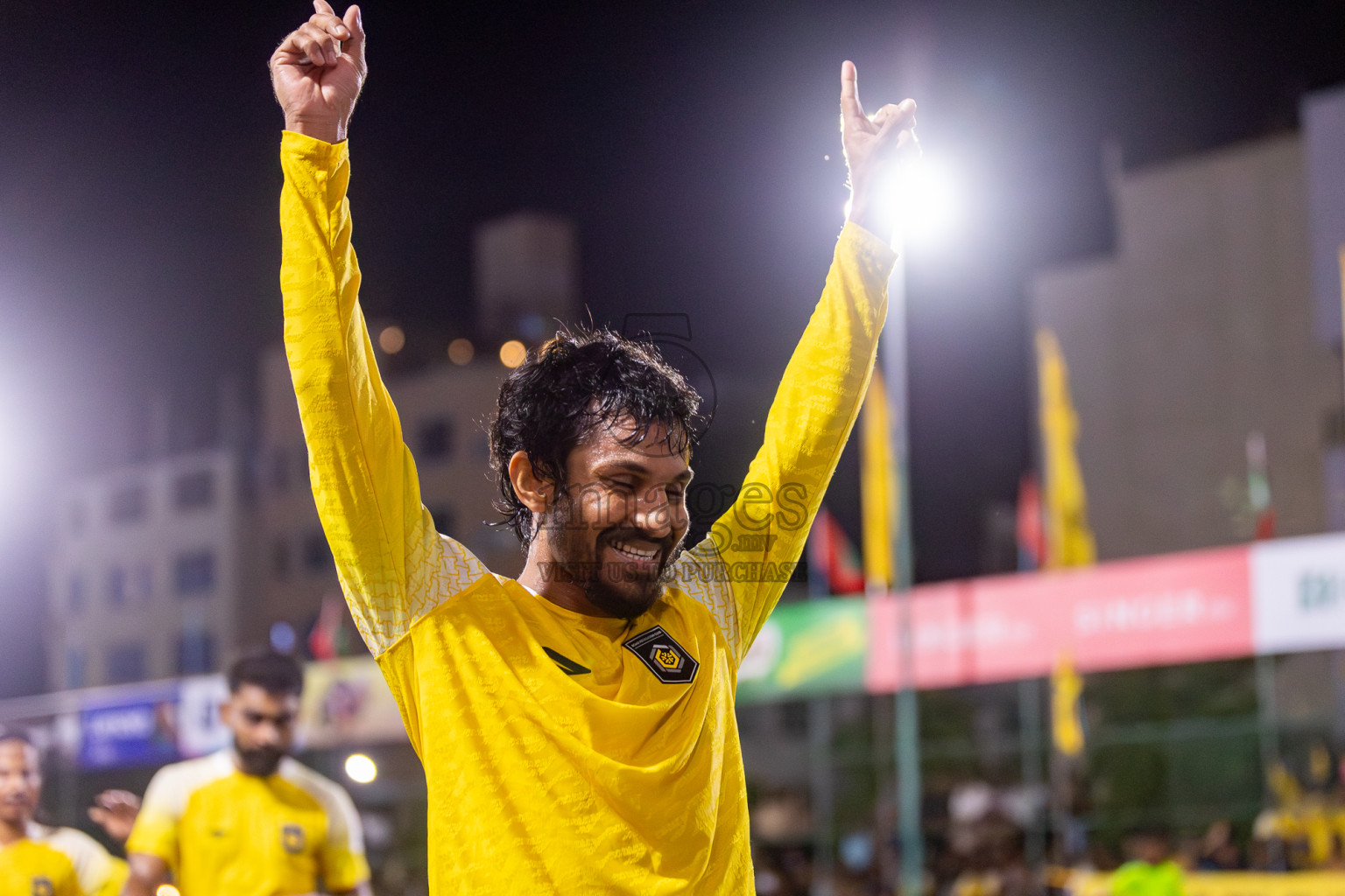 RRC vs Ooredoo in Club Maldives Cup 2024 held in Rehendi Futsal Ground, Hulhumale', Maldives on Saturday, 28th September 2024. Photos: Hassan Simah / images.mv