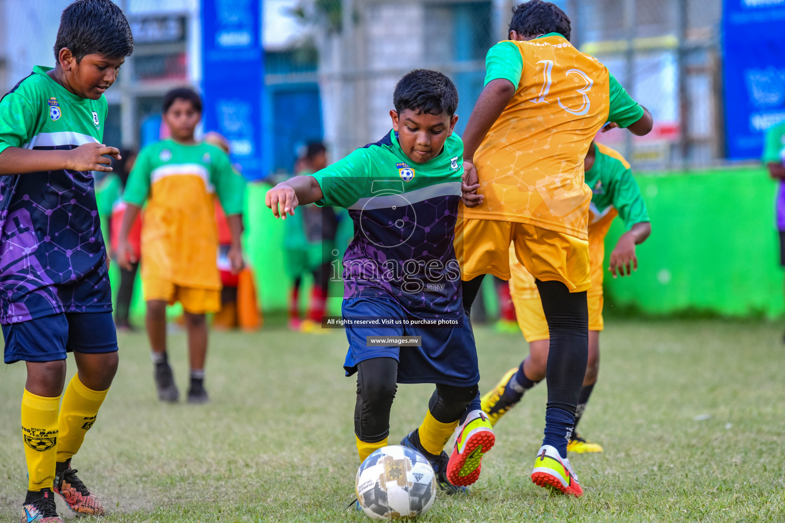 Day 2 of Milo Kids Football Fiesta 2022 was held in Male', Maldives on 20th October 2022. Photos: Nausham Waheed/ images.mv