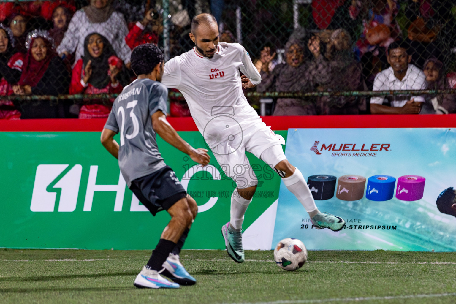 CRIMINAL COURT vs MIRA RC in Club Maldives Classic 2024 held in Rehendi Futsal Ground, Hulhumale', Maldives on Wednesday, 11th September 2024. 
Photos: Hassan Simah / images.mv