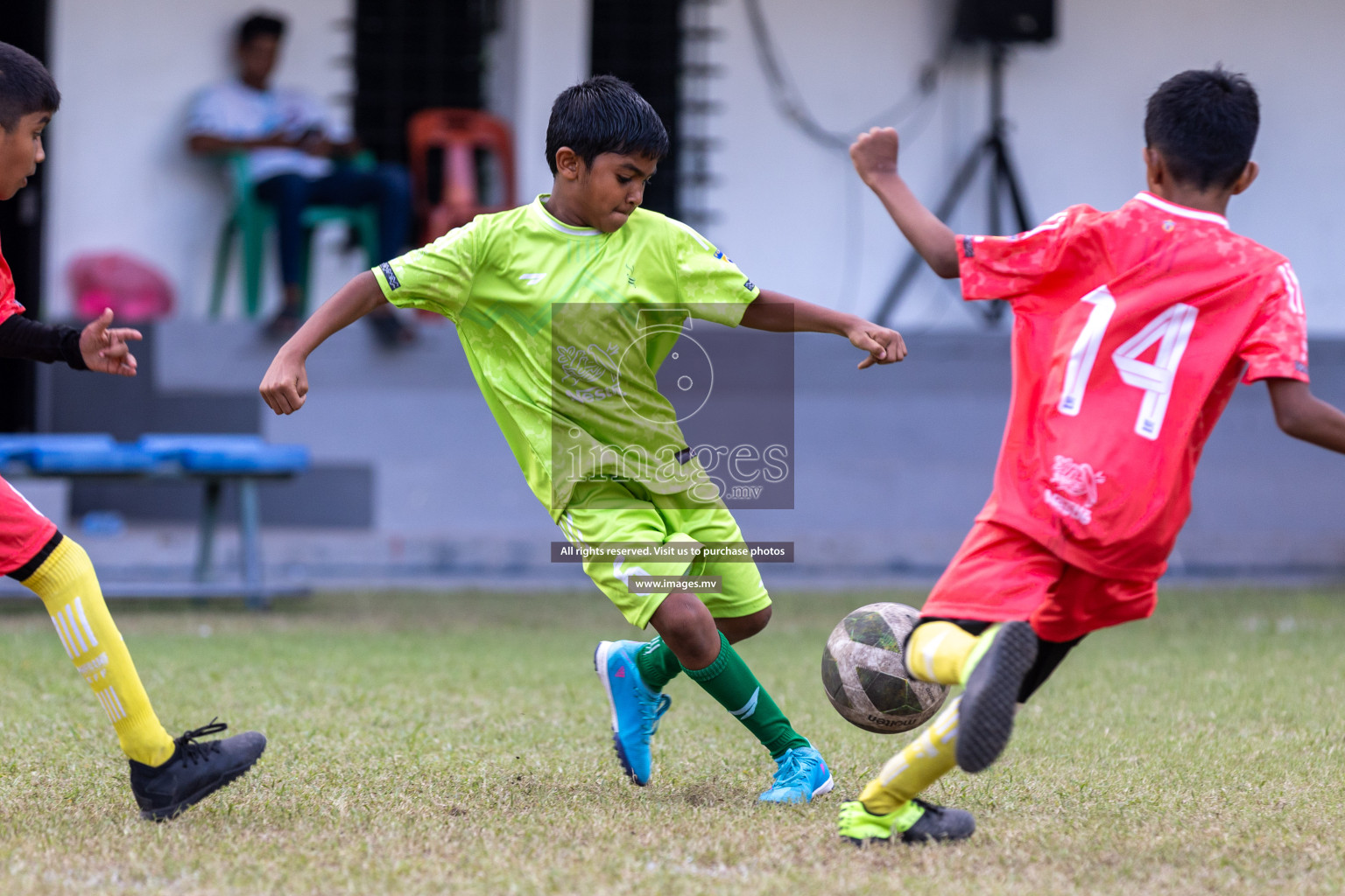 Day 3 of Nestle Kids Football Fiesta, held in Henveyru Football Stadium, Male', Maldives on Friday, 13th October 2023 Photos: Hassan Simah, Ismail Thoriq, Mohamed Mahfooz Moosa, Nausham Waheed / images.mv