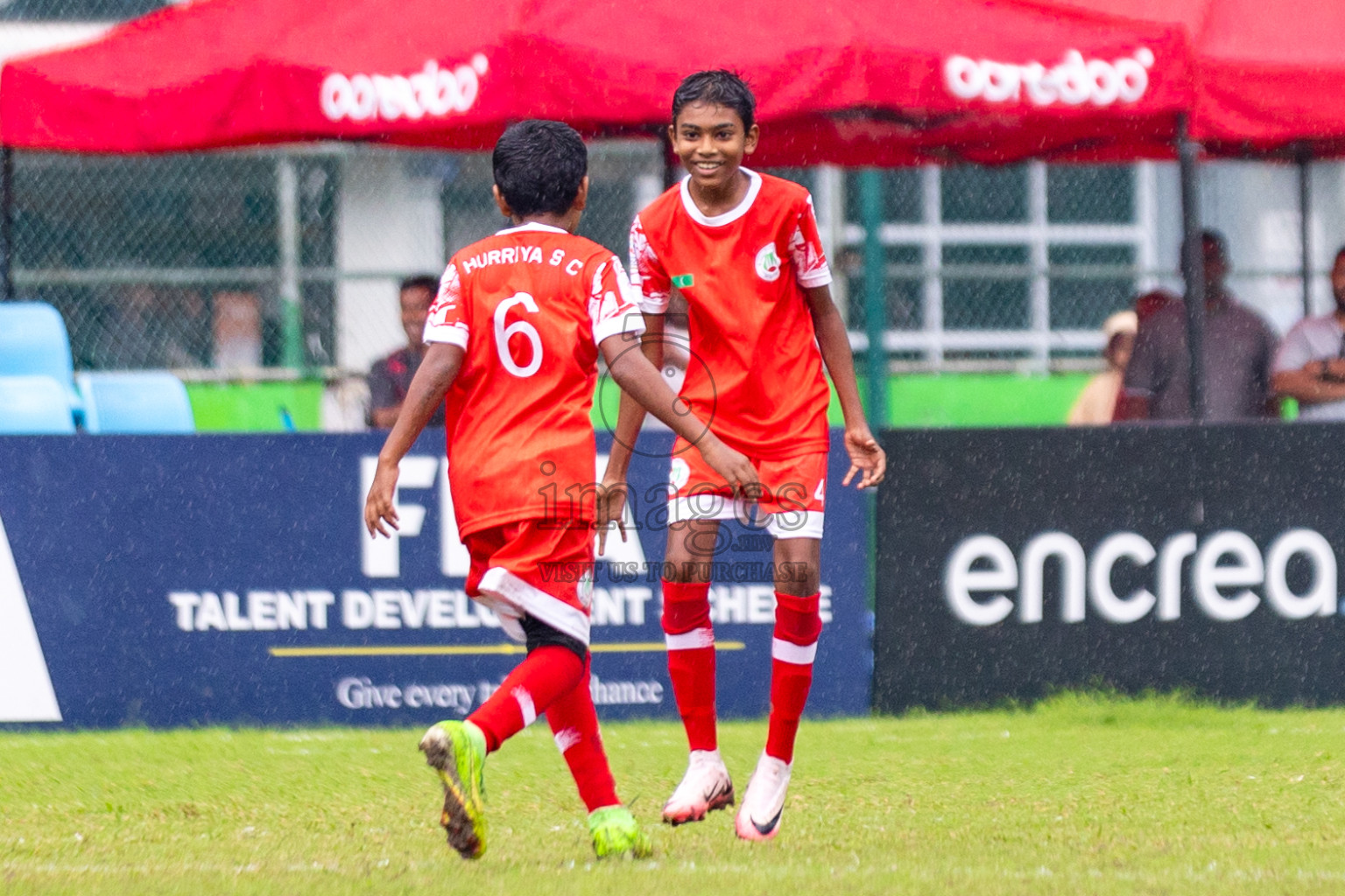 Eagles vs Hurriya in day 6 of Dhivehi Youth League 2024 held at Henveiru Stadium on Saturday 30th November 2024. Photos: Shuu Abdul Sattar/ Images.mv