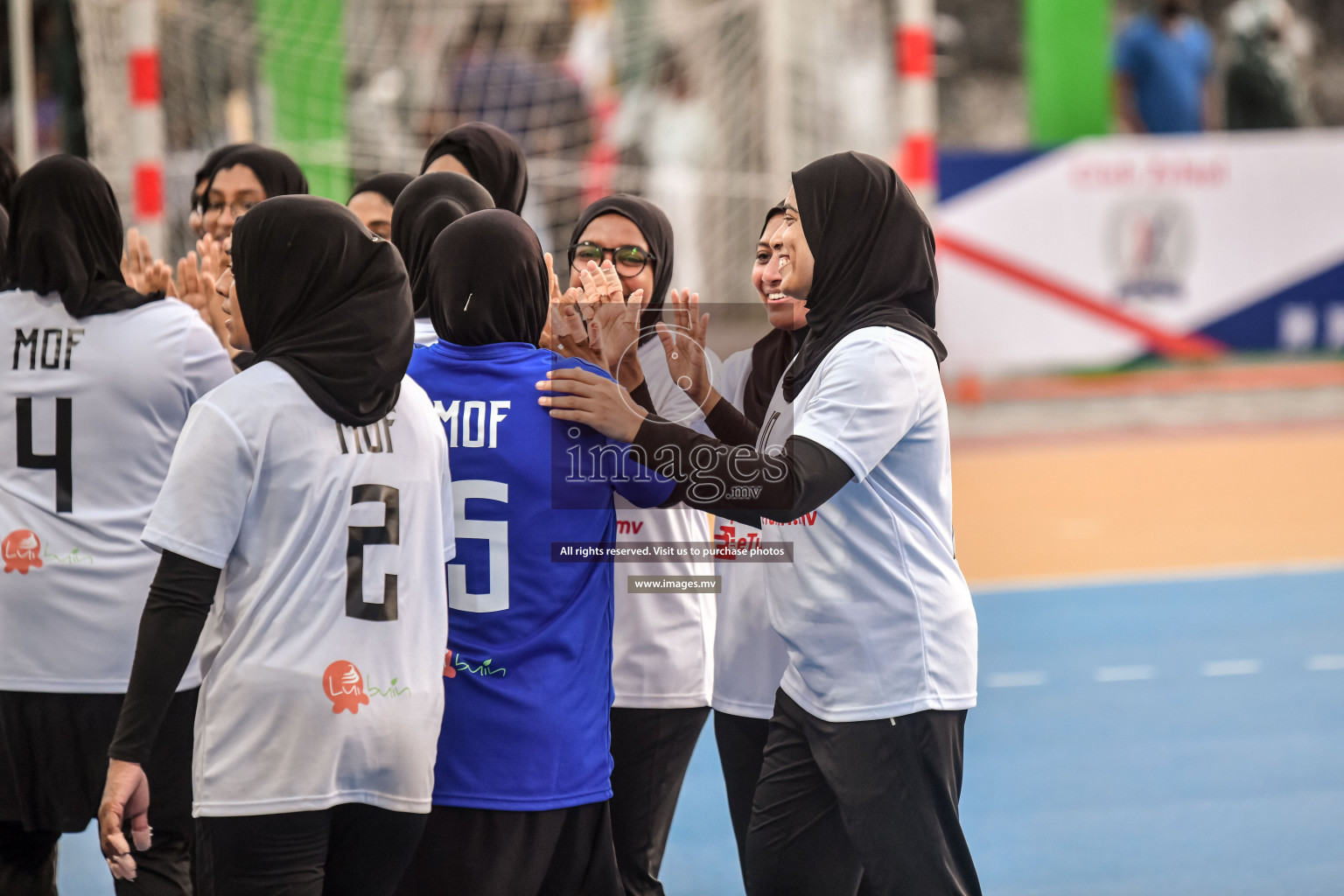 Day 3 of Milo 6th Inter Office Handball Tournament 2022 - Photos by Nausham Waheed