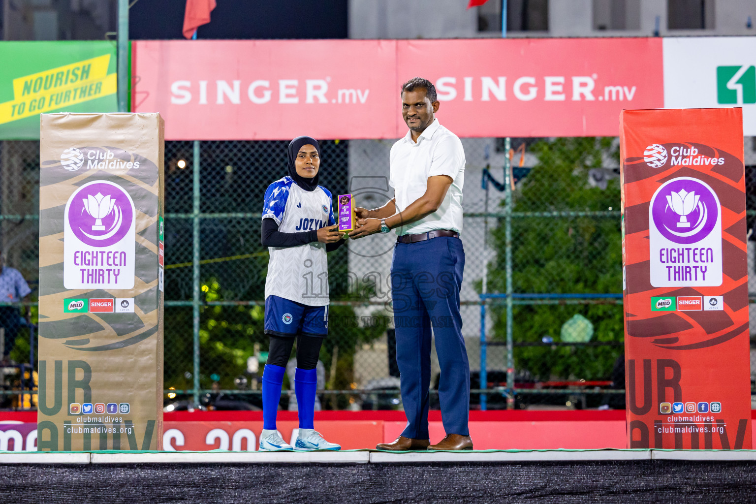 MPL vs POLICE CLUB in Finals of Eighteen Thirty 2024 held in Rehendi Futsal Ground, Hulhumale', Maldives on Sunday, 22nd September 2024. Photos: Nausham Waheed, Shu / images.mv