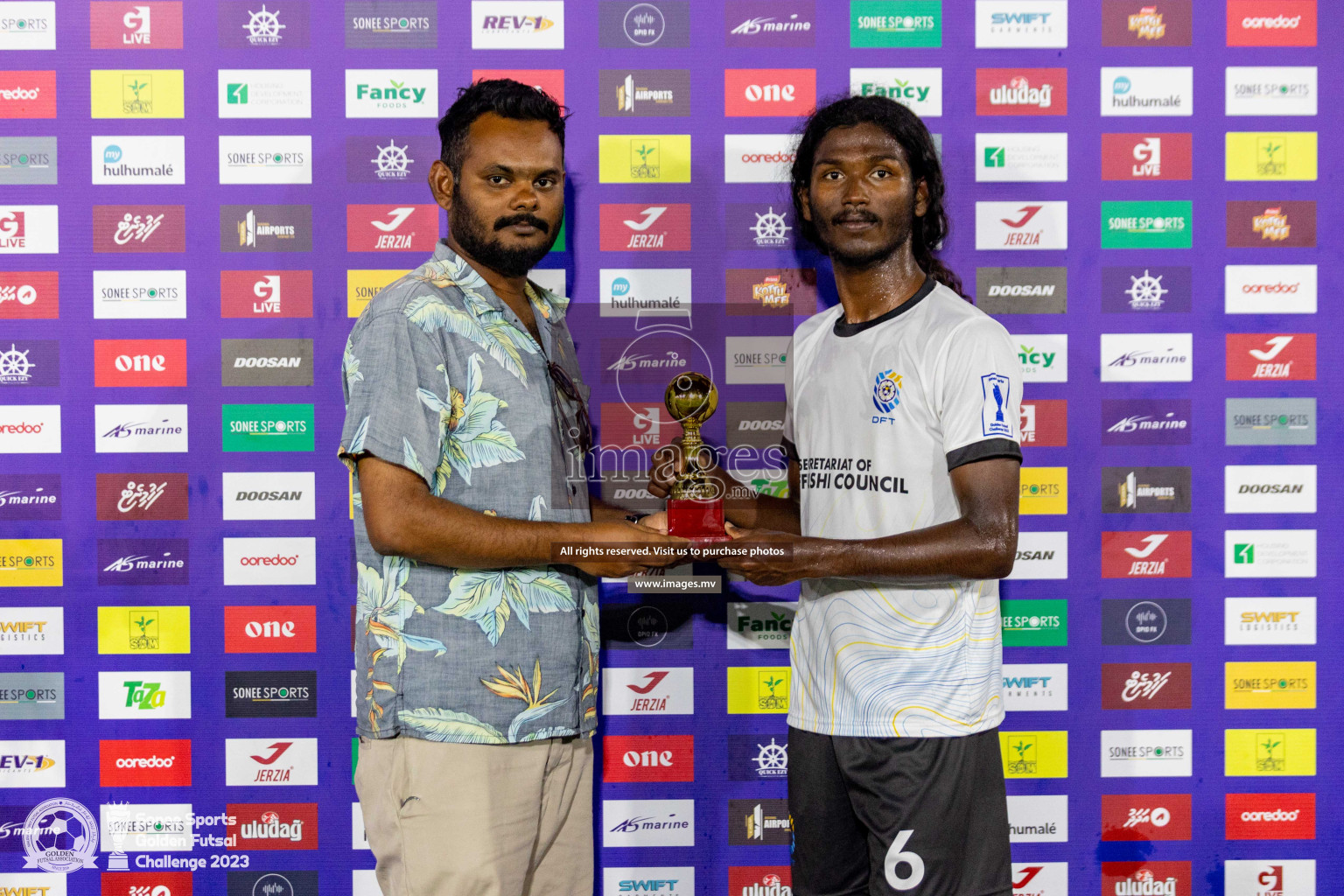 Matchday 23 of Golden Futsal Challenge 2023 on 27 February 2023 in Hulhumale, Male, Maldives