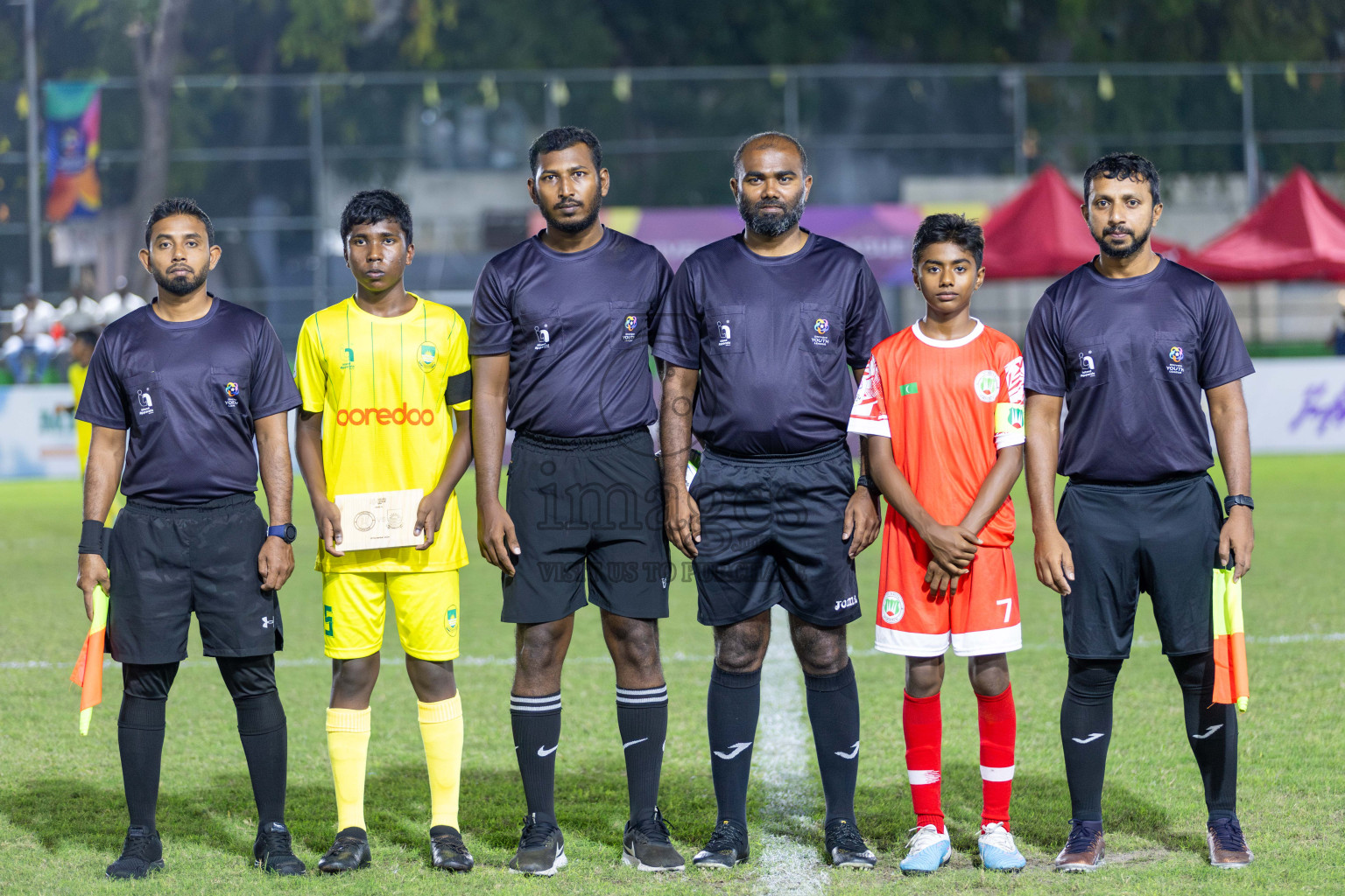 Maziya vs Hurriya (U12) in Day 4 of Dhivehi Youth League 2024 held at Henveiru Stadium on Thursday, 28th November 2024. Photos: Shuu Abdul Sattar/ Images.mv