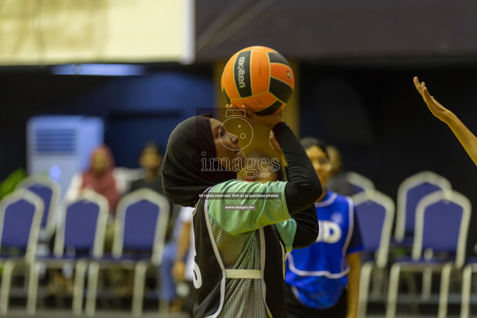 Day5 of 24th Interschool Netball Tournament 2023 was held in Social Center, Male', Maldives on 31st October 2023. Photos: Mohamed Mahfooz Moosa / images.mv