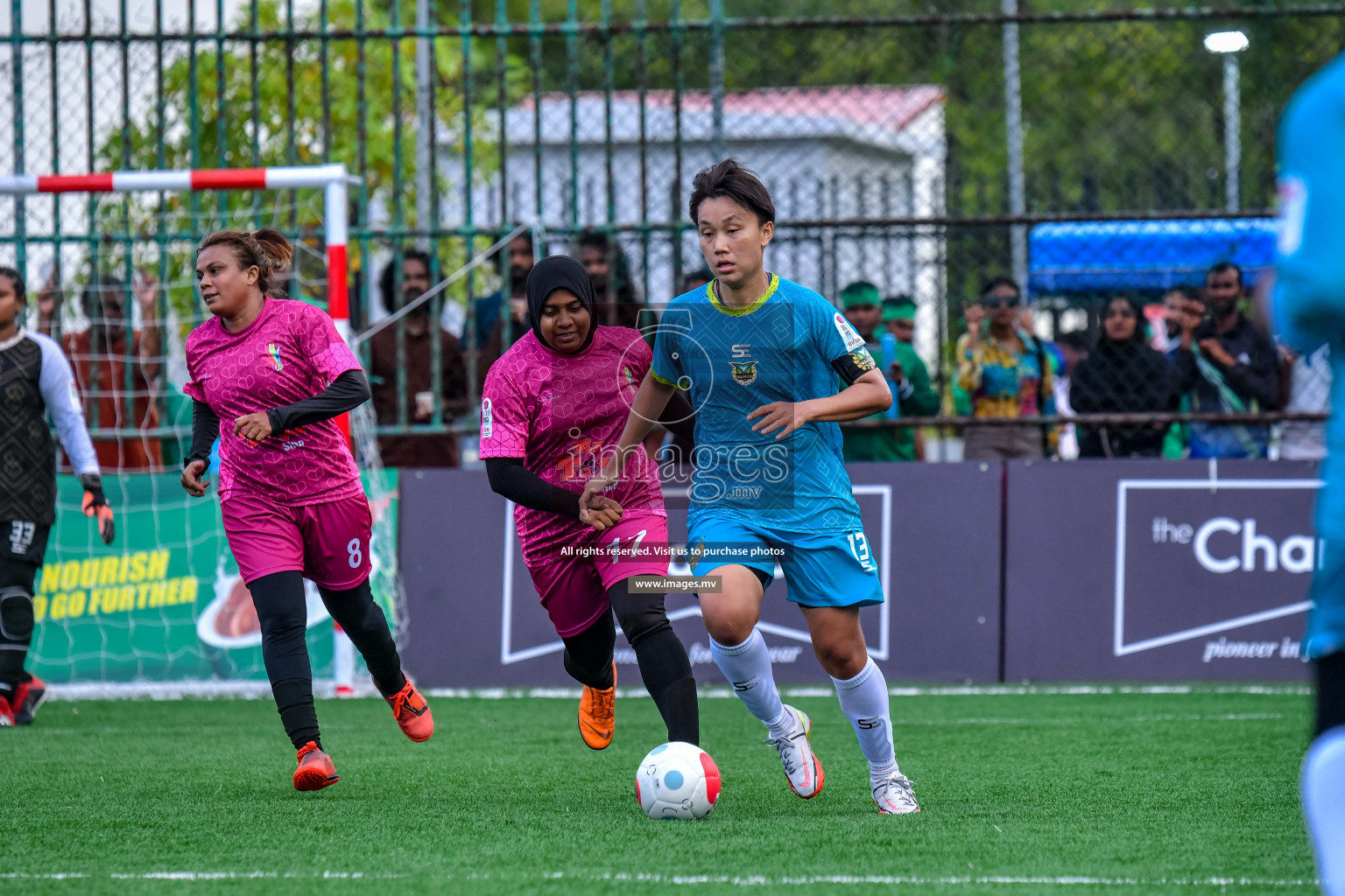 WAMCO vs Club MYS in Eighteen Thirty Women's Futsal Fiesta 2022 was held in Hulhumale', Maldives on Wednesday, 12th October 2022. Photos: Nausham Waheed / images.mv