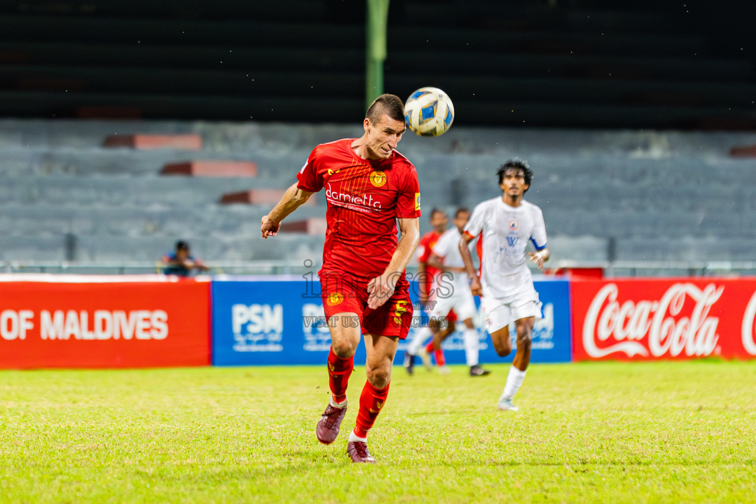 ODI Sport Club vs Victory Sports Club in Dhivehi Premier League 2025/26 held in National Football Stadium, Male', Maldives on Thursday, 2nd October 2025. Photos: Areef Adam / Images.mv