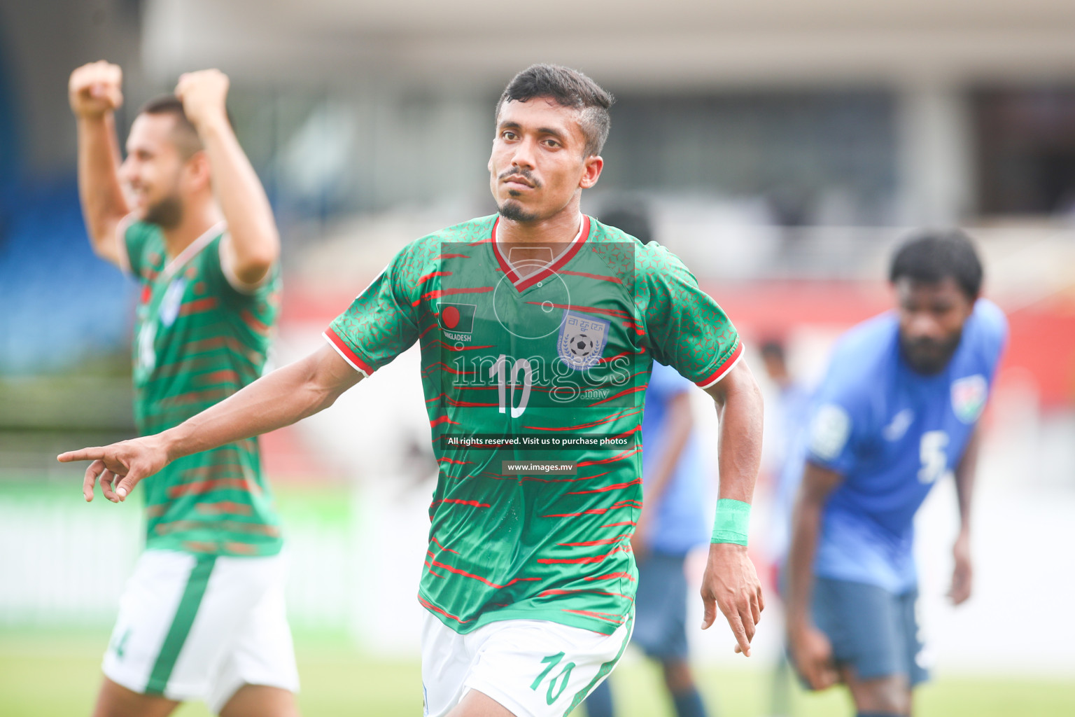 Bangladesh vs Maldives in SAFF Championship 2023 held in Sree Kanteerava Stadium, Bengaluru, India, on Saturday, 25th June 2023. Photos: Nausham Waheed, Hassan Simah / images.mv