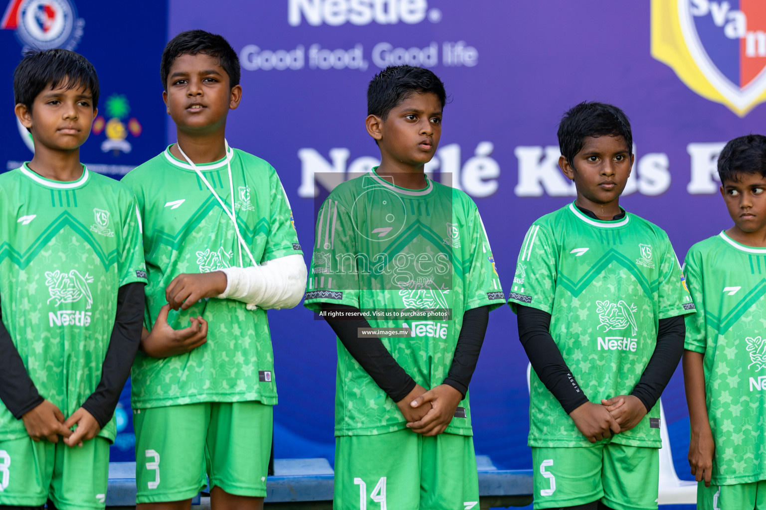 Nestle Kids Football Fiesta 2023 - Day 4
Day 4 of Nestle Kids Football Fiesta, held in Henveyru Football Stadium, Male', Maldives on Saturday, 14th October 2023 Photos: Nausham Waheed / images.mv