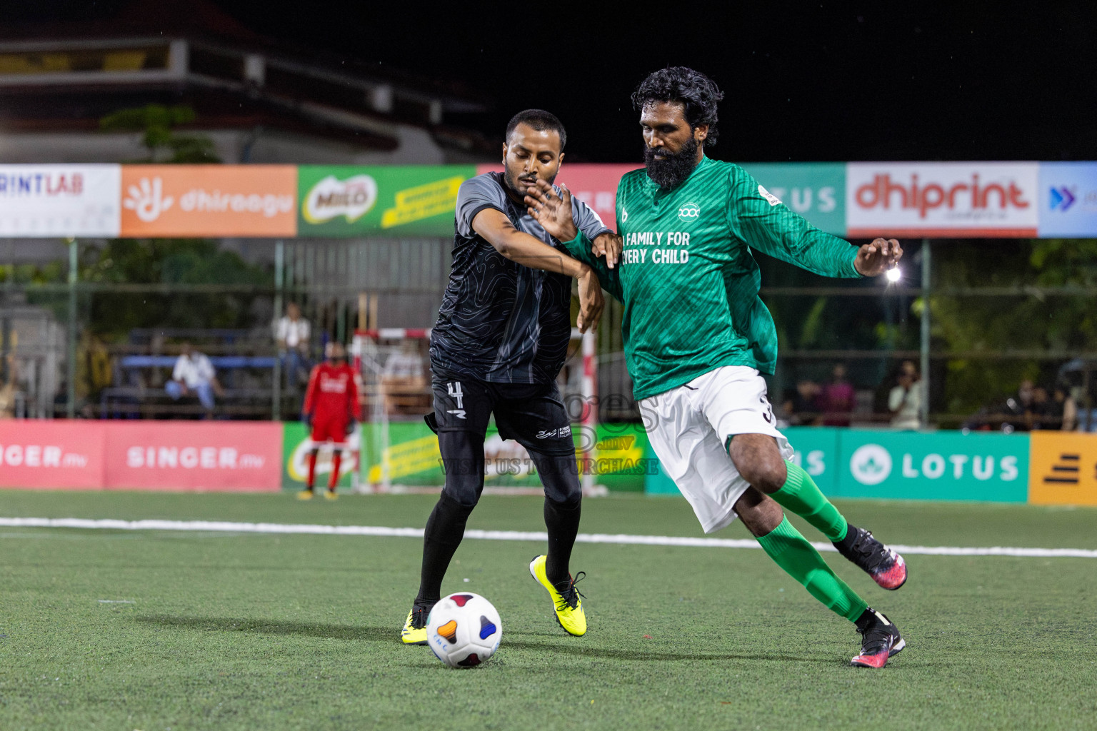 KHAARIJEE VS TEAM BADHAHI in Club Maldives Classic 2024 held in Rehendi Futsal Ground, Hulhumale', Maldives on Tuesday, 3rd September 2024. 
Photos: Nausham Waheed / images.mv