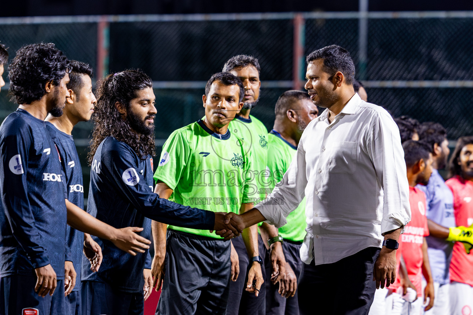 Sheesha vs Trade Club in Day 5 of Office League 2025 was held on Sunday, 20th April 2025 in Hulhumale', Maldives. Photos: Nausham Waheed  / images.mv
