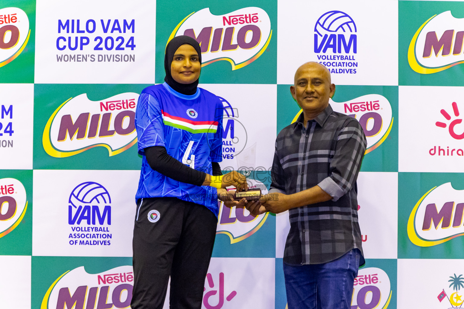 Final of Women's Division of Milo VAM Cup 2024 held in Male', Maldives on Saturday, 13th July 2024 at Social Center Indoor Hall Photos By: Nausham Waheed / images.mv