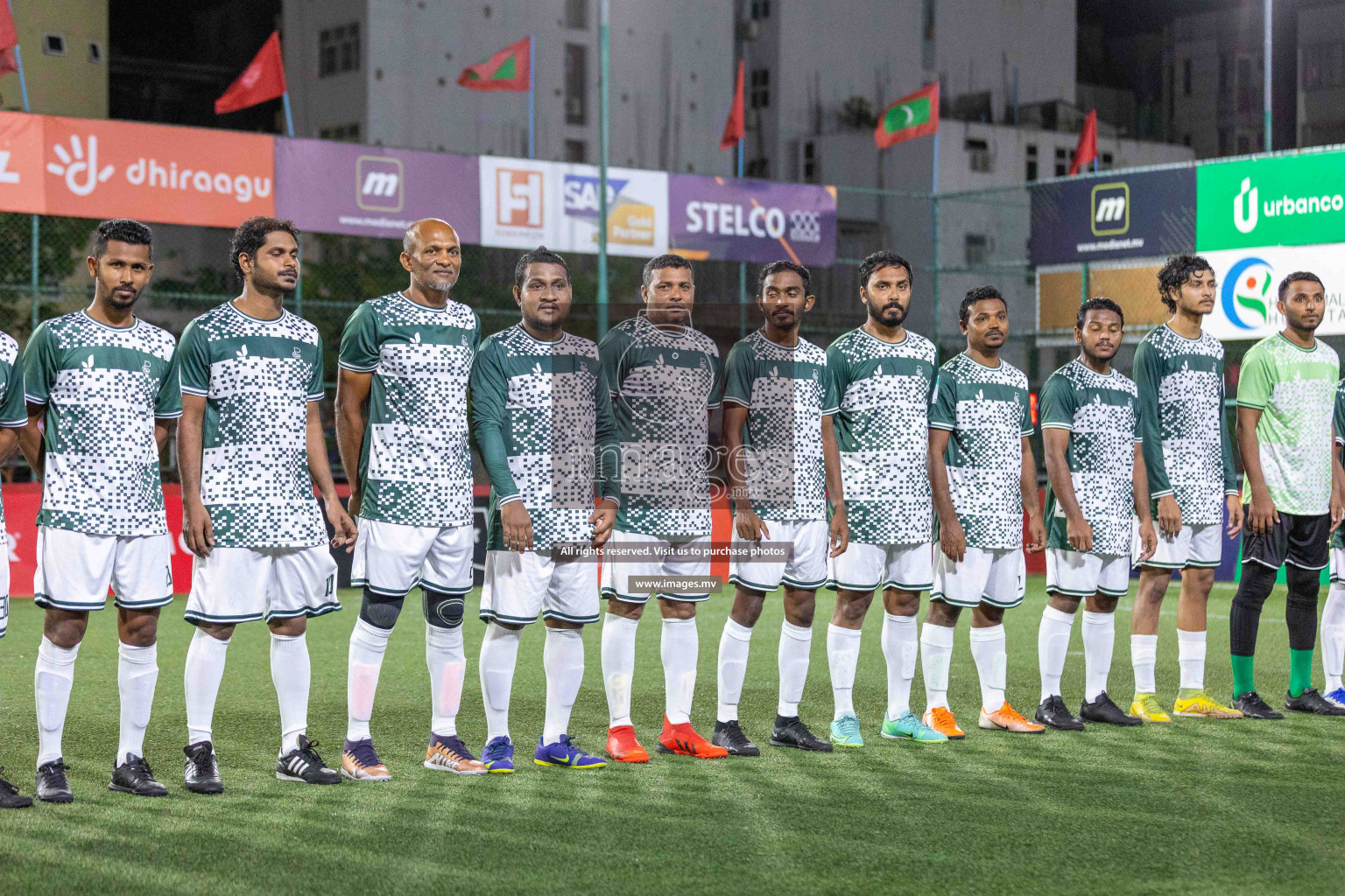 President's Office SC vs Club 220 in Club Maldives Cup Classic 2023 held in Hulhumale, Maldives, on Monday, 24th July 2023. Photos: Ismail Thoriq / images.mv