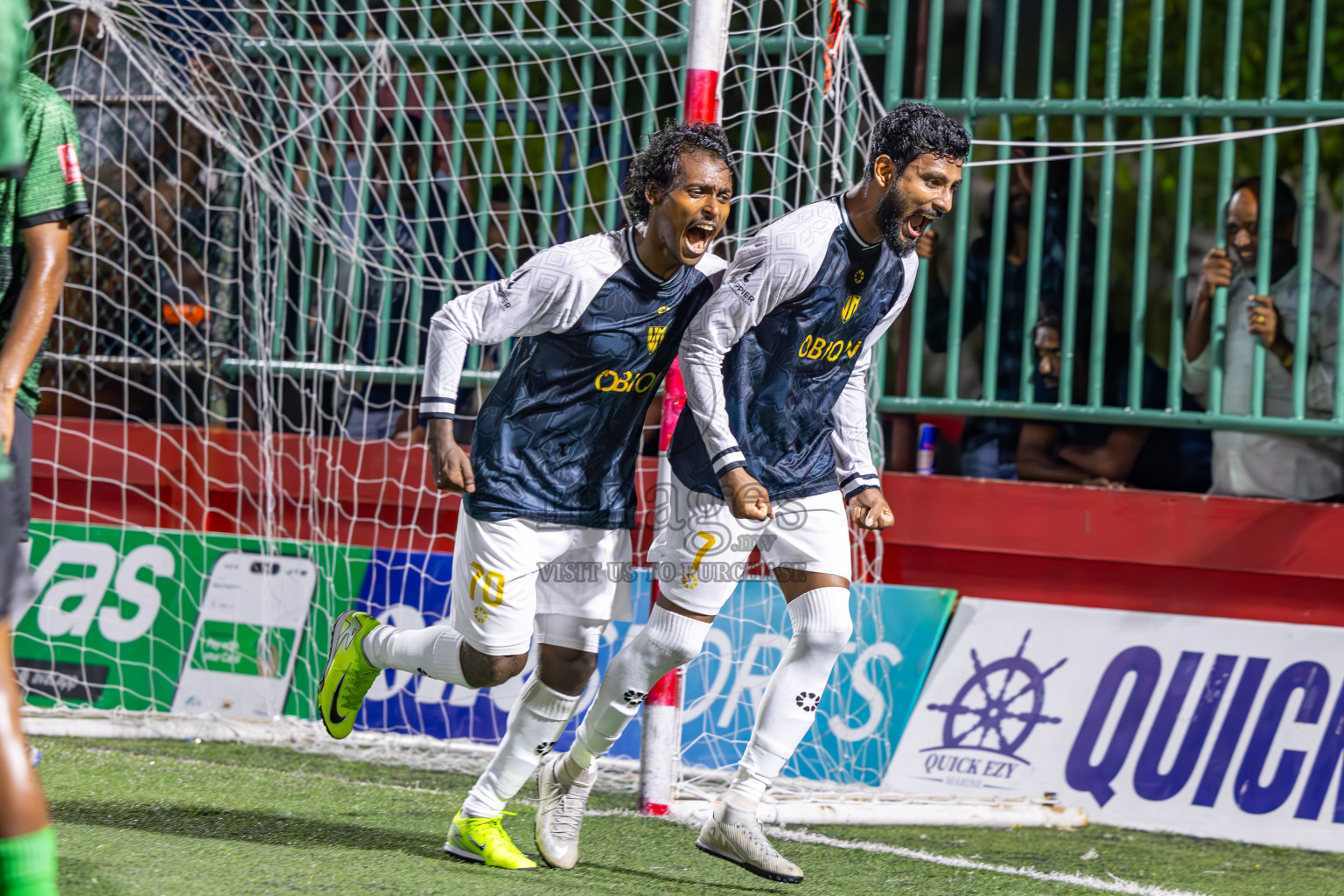 Hulhumale vs Villimale in Zone Round on Day 31 of Golden Futsal Challenge 2025 was held on Tuesday, 4th February 2025, in Hulhumale', Maldives.
Photos: Ismail Thoriq / images.mv
