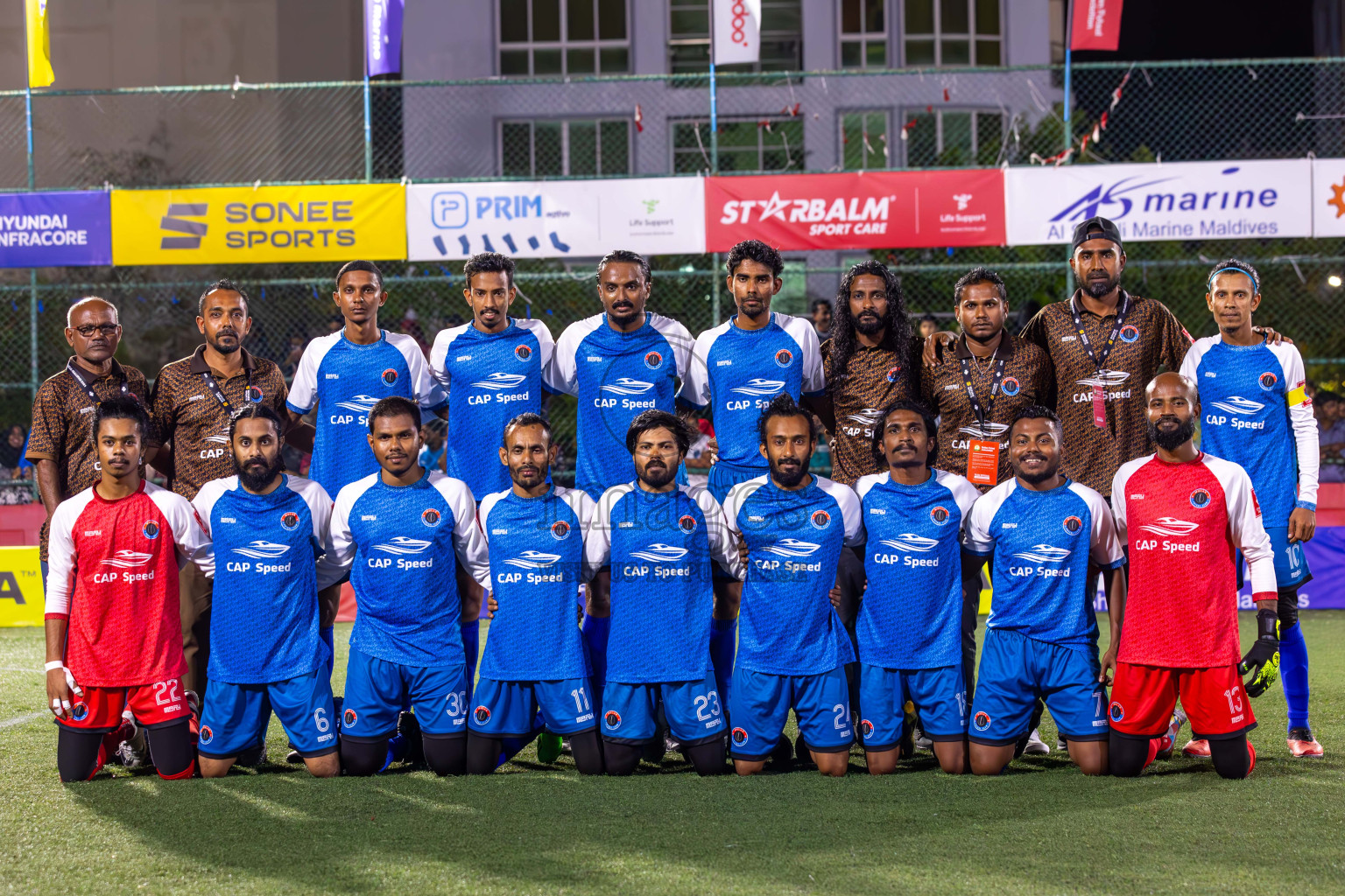 M Veyvah vs M Mulah in Day 22 of Golden Futsal Challenge 2024 was held on Monday , 5th February 2024 in Hulhumale', Maldives
Photos: Ismail Thoriq / images.mv