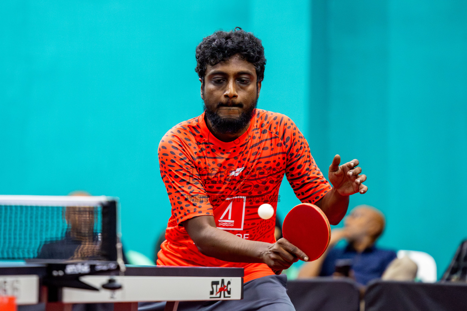 Finals of 9th Inter Office Company & Resort Table Tennis Tournament was held in Male' TT Hall, Male', Maldives on Saturday, 16th November 2024. Photos: Nausham Waheed / images.mv