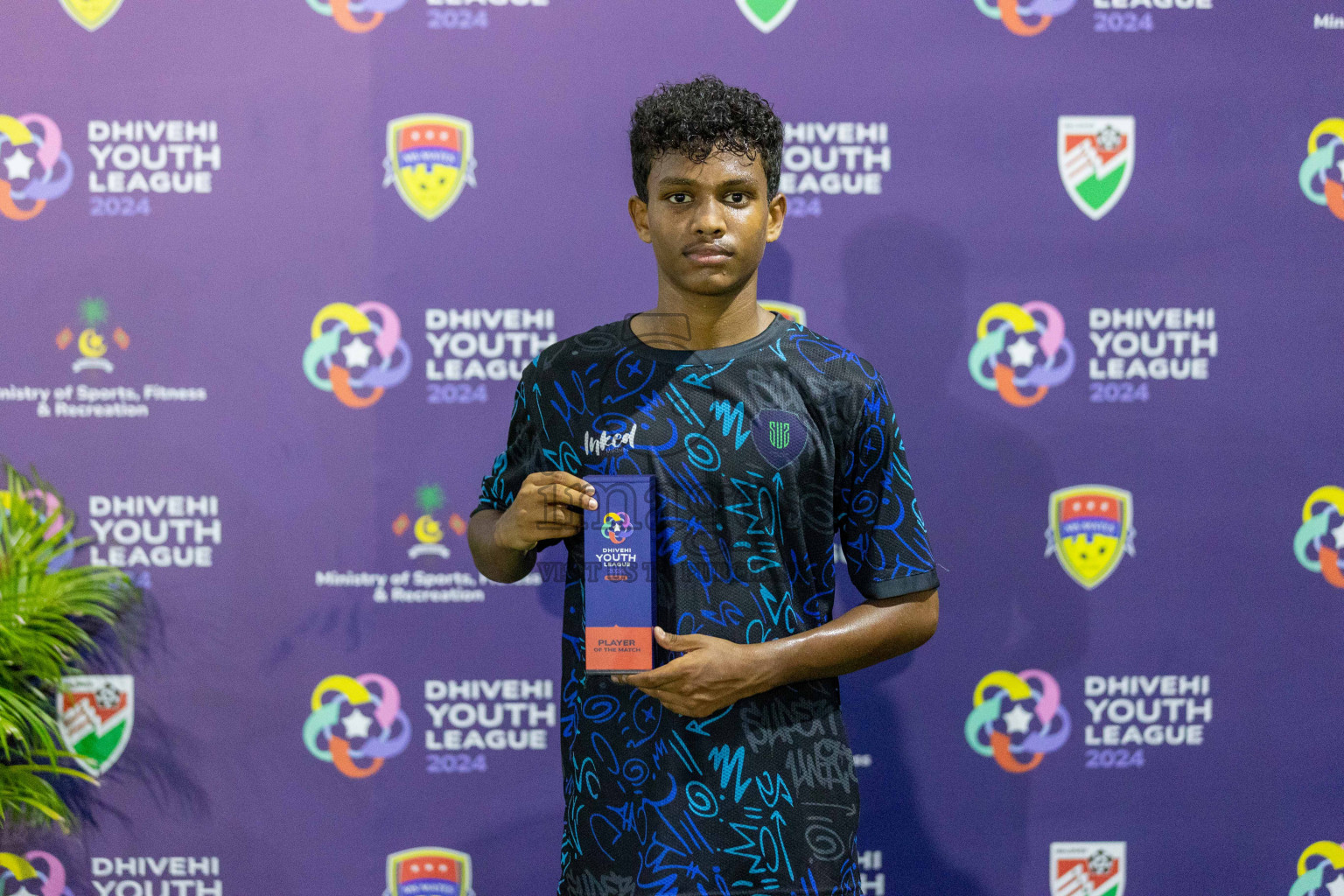 Club Eagles vs Super United Sports (U14) in Day 4 of Dhivehi Youth League 2024 held at Henveiru Stadium on Thursday, 28th November 2024. Photos: Shuu Abdul Sattar/ Images.mv