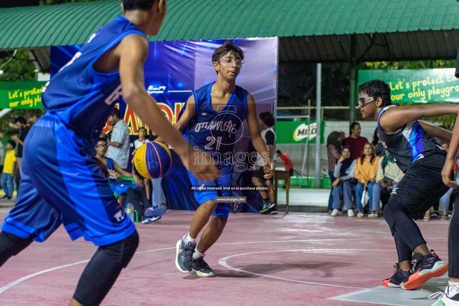 Day2 of Slamdunk by Sosal on 13th April 2023 held in Male'. Photos: Nausham waheed /images.mv