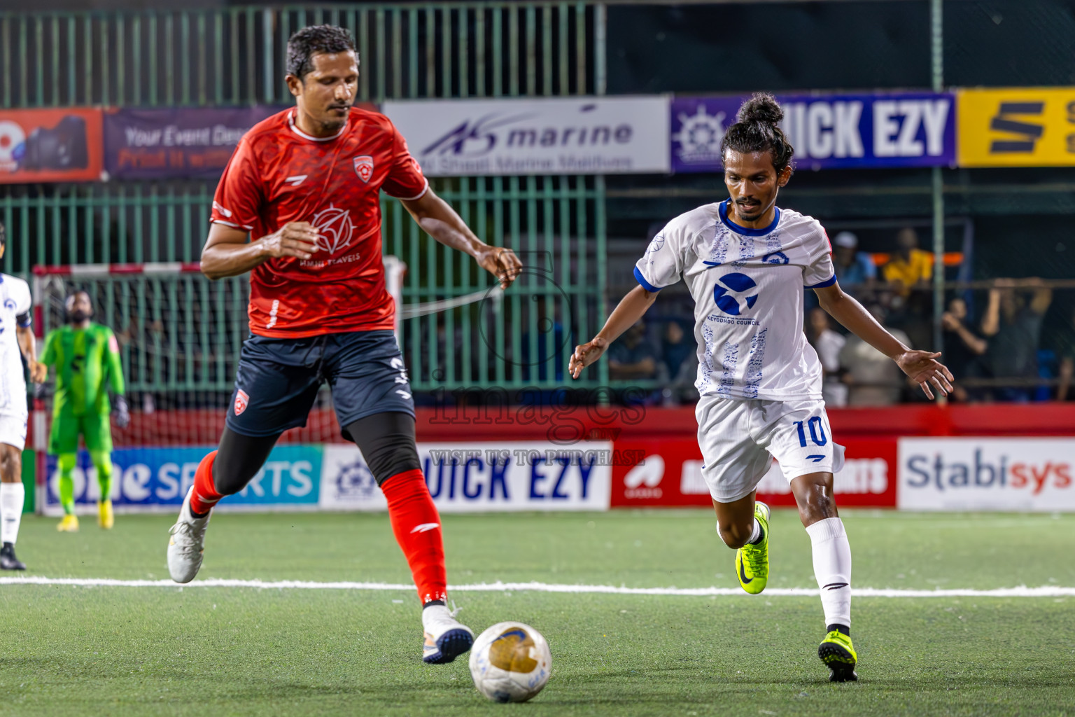 V Keyodhoo vs ADh Mahibadhoo in Zone Round on Day 30 of Golden Futsal Challenge 2025 was held on Monday , 3rd February 2025, in Hulhumale', Maldives.
Photos: Ismail Thoriq / images.mv