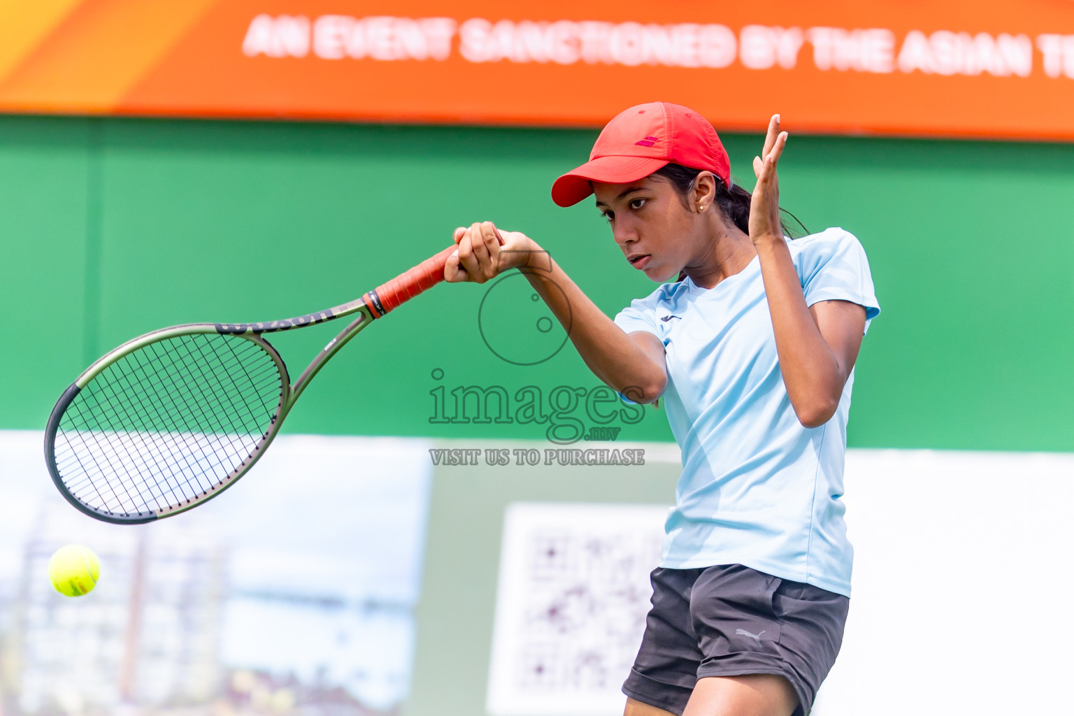Day 7 of ATF Maldives Junior Open Tennis was held in Male' Tennis Court, Male', Maldives on Wednesday, 18th December 2024. Photos: Nausham Waheed/ images.mv