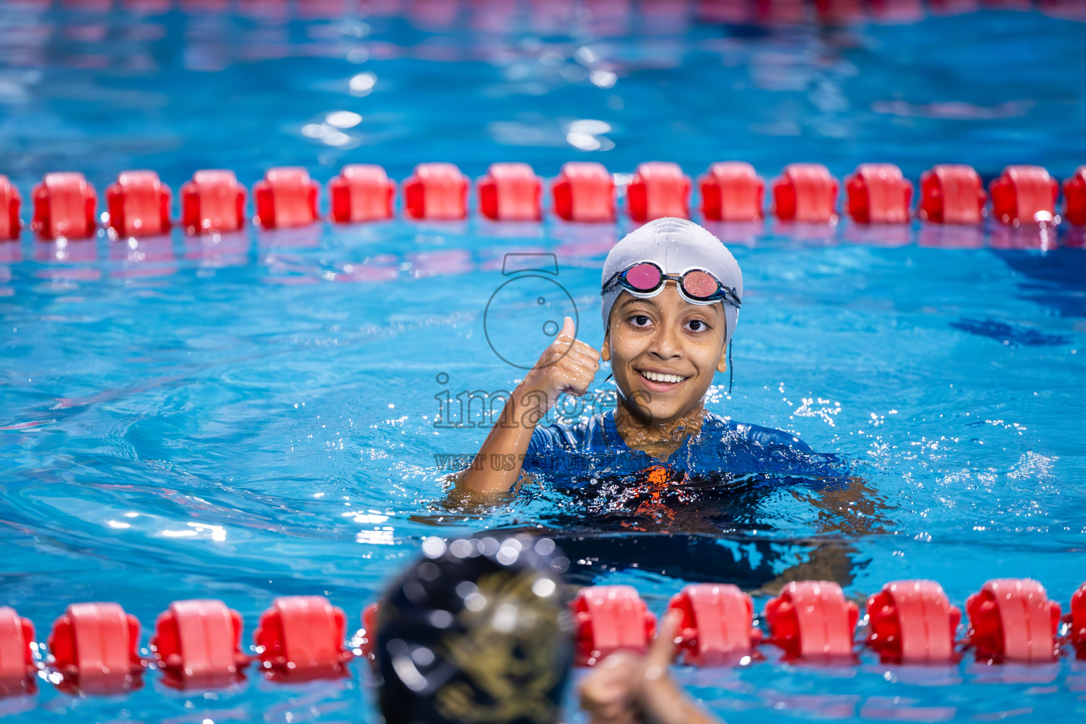 Day 2 of 20th BML Inter-school Swimming Competition 2024 held in Hulhumale', Maldives on Sunday, 13th October 2024. Photos: Ismail Thoriq / images.mv