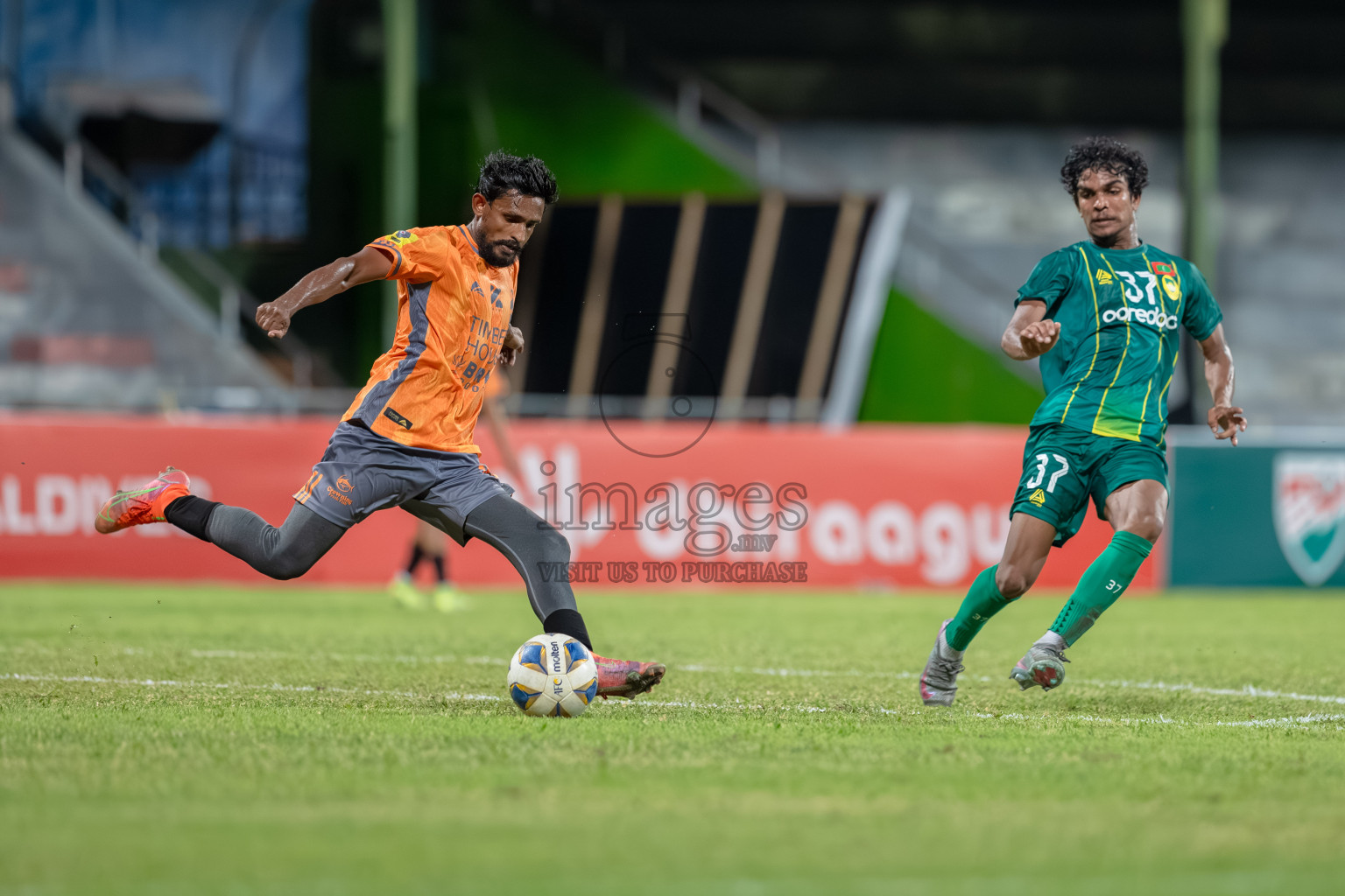 Charity Shield Match between Maziya Sports and Recreation Club and Club Eagles held in National Football Stadium, Male', Maldives Photos: Abdulla Abeedh / Images.mv