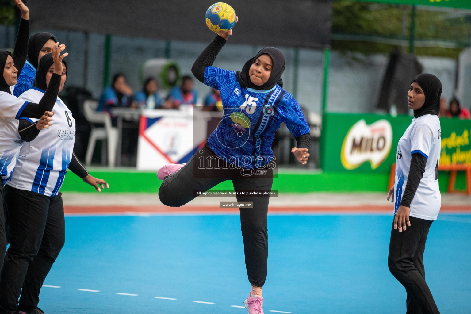 Final of Milo 6th Inter Office Handball Tournament 2022 - Photos by Nausham Waheed & Hassan Simah