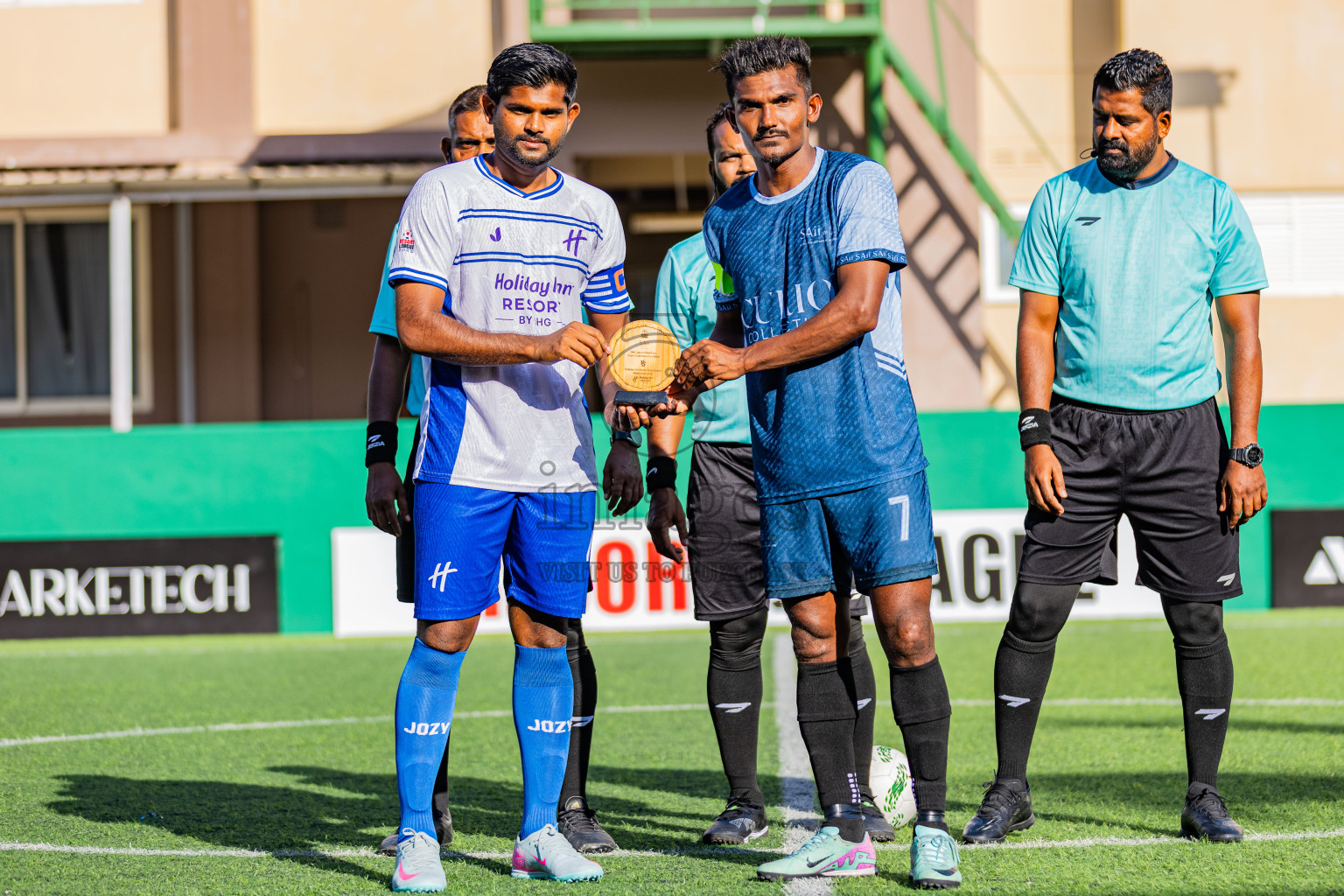 Kandooma vs SAII Lagoon in Resort League 2025 (South Male Zone) day 5 was held on Thursday, 2nd October 2025 in Crossroads's Maldives, Photos: Areef Adam / images.mv