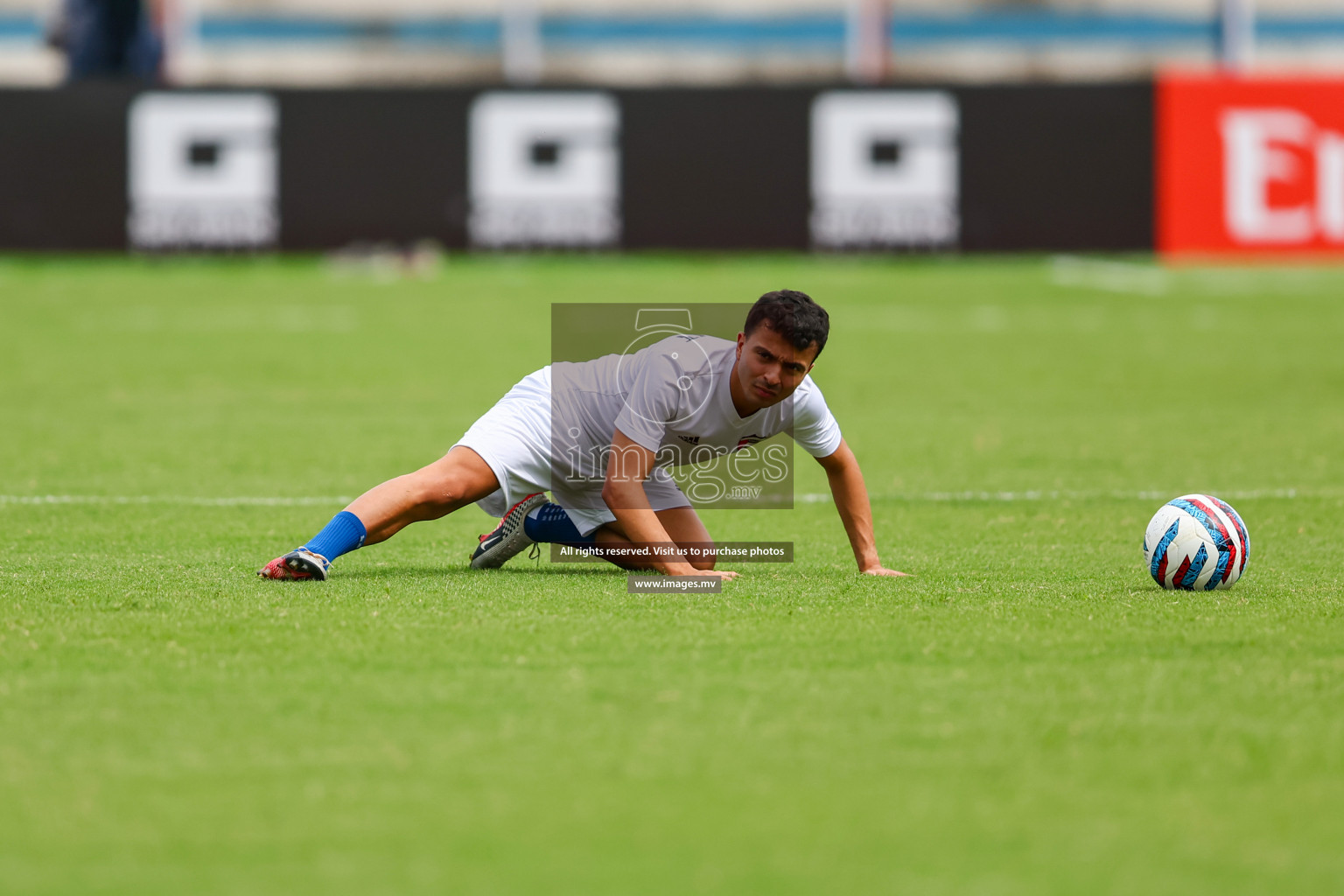 Pakistan vs Kuwait in SAFF Championship 2023 held in Sree Kanteerava Stadium, Bengaluru, India, on Saturday, 24th June 2023. Photos: Nausham Waheed, Hassan Simah / images.mv