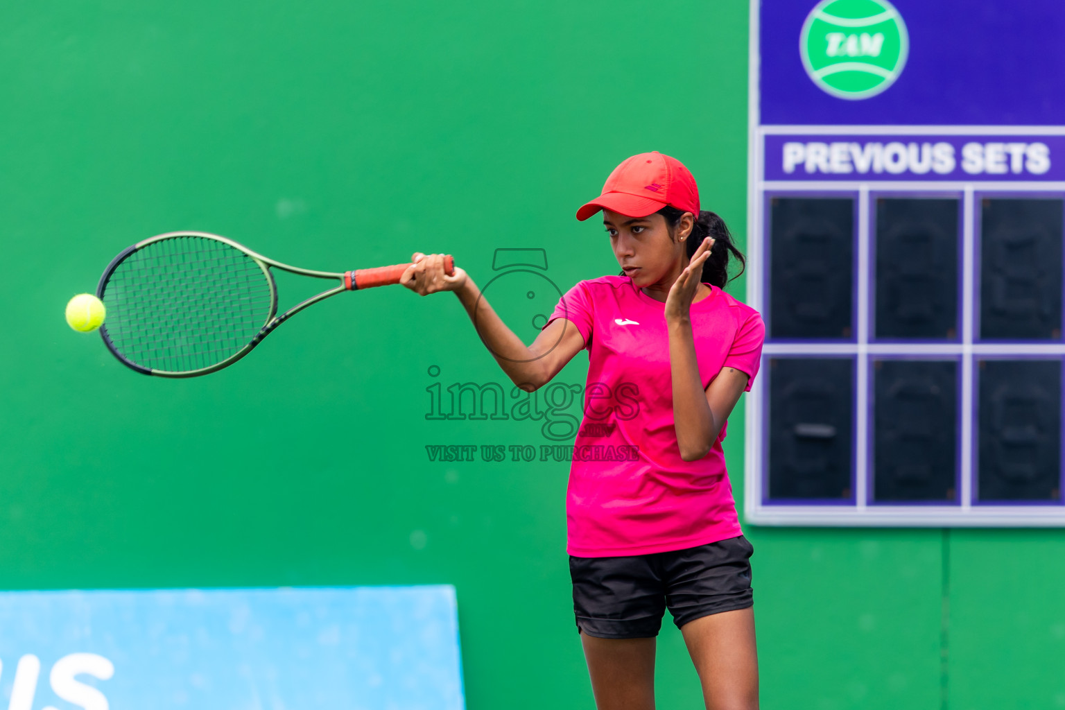 Day 8 of ATF Maldives Junior Open Tennis was held in Male' Tennis Court, Male', Maldives on Thursday, 19th December 2024. Photos: Nausham Waheed/ images.mv