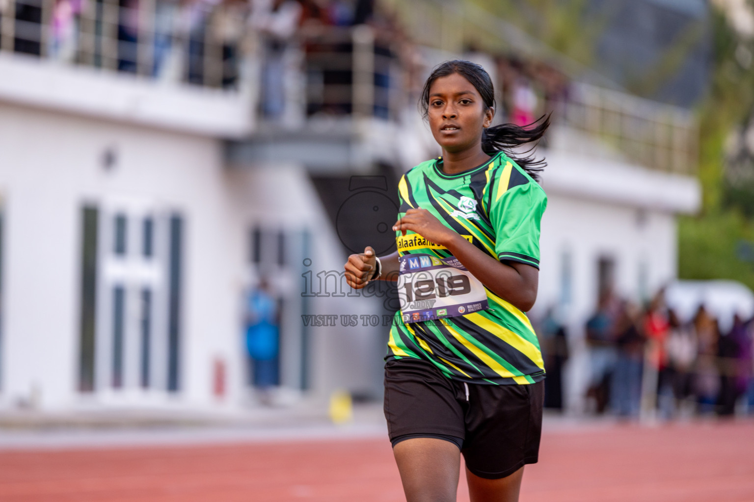 Day 2 of MWSC Interschool Athletics Championships 2024 held in Hulhumale Running Track, Hulhumale, Maldives on Sunday, 10th November 2024. 
Photos by: Hassan Simah / Images.mv