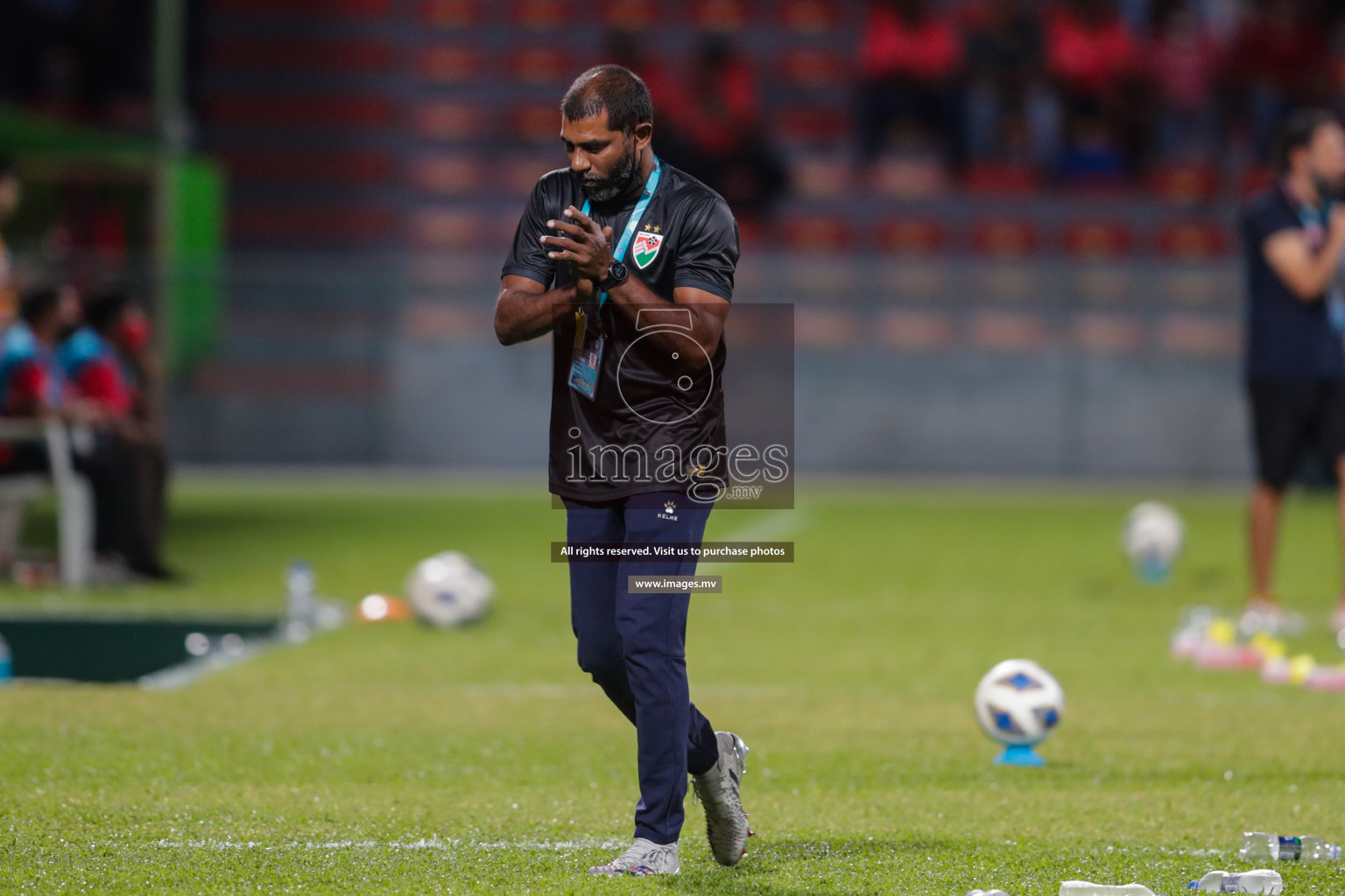 Maldives vs Nepal in SAFF Championship 2021 held on 1st October 2021 in Galolhu National Stadium, Male', Maldives