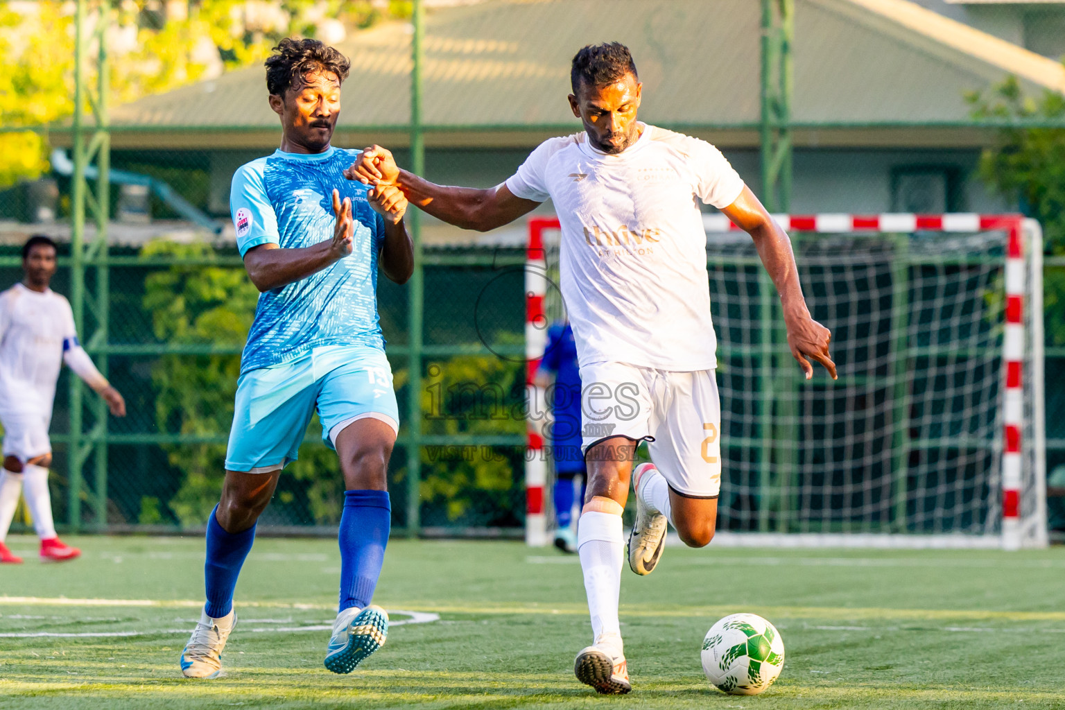 Conrad vs Kuramathi in Day 5 of Resort League 2025 (Ari Zone) was held on Tuesday, 24th June 2025 in Conrad Maldives Rangali Island, Alif Dhaalu Atoll, Maldives. Photos: Nausham Waheed / images.mv