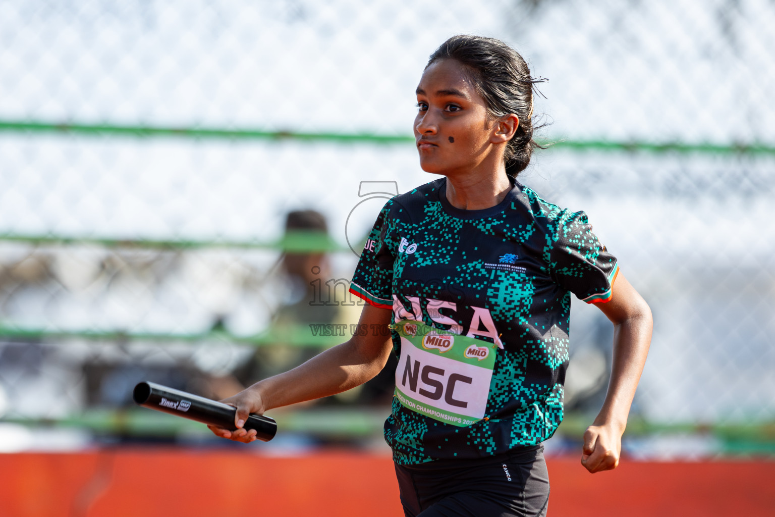 Day 2 of 12th Milo Association Championships was held in Ekuveni Track at Male', Maldives on Friday, 25th April 2025. Photos: Ismail Thoriq / images.mv