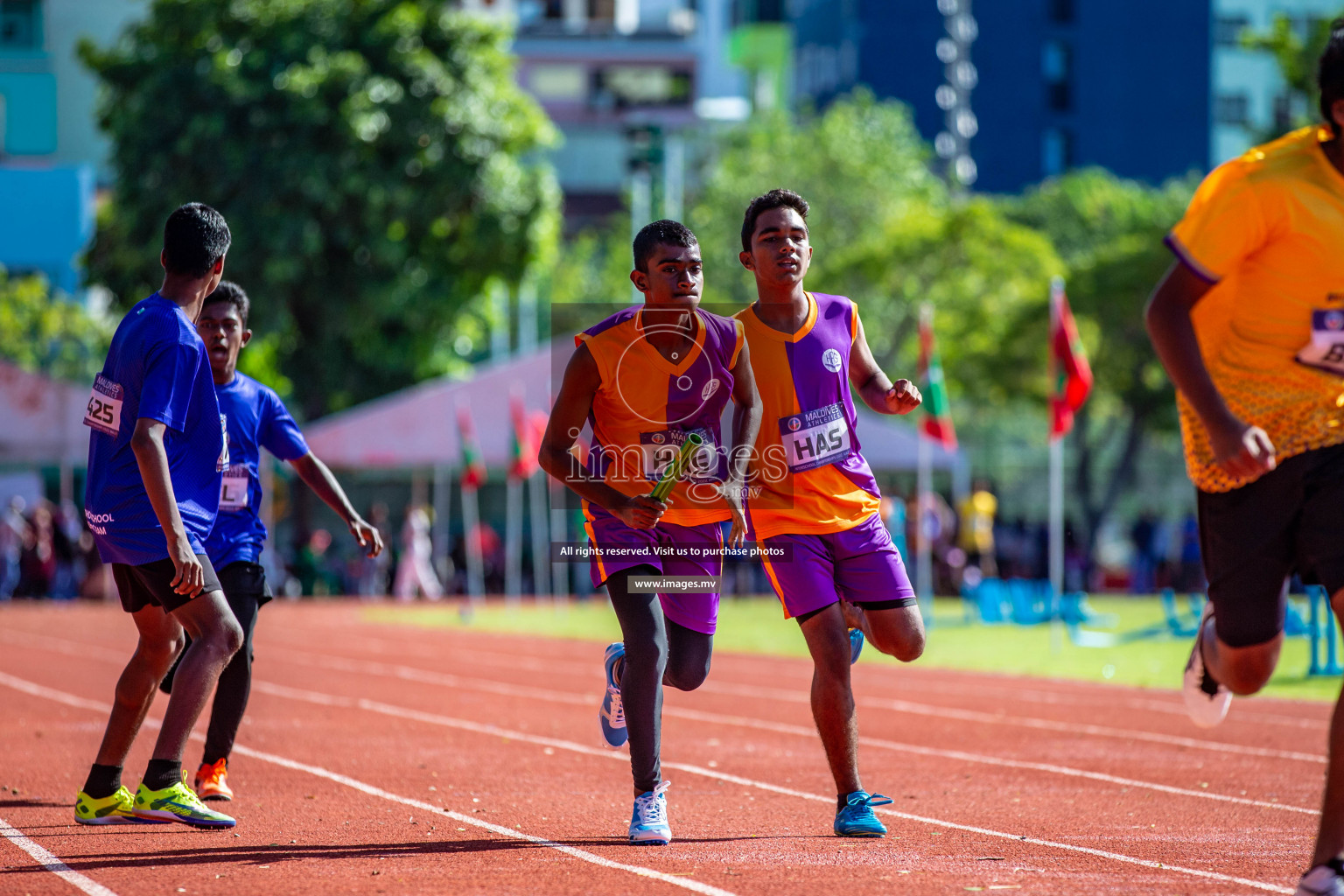 Day 5 of Inter-School Athletics Championship held in Male', Maldives on 27th May 2022. Photos by: Nausham Waheed / images.mv