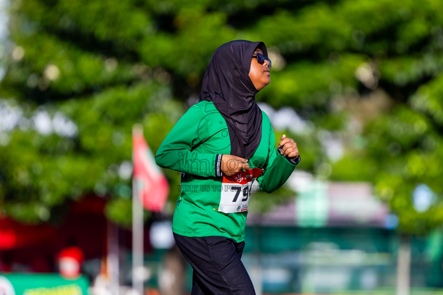 Day 2 of Inter-school Athletics Championship 2025 held in Ekuveni Synthetic Track, Male', Maldives on Tuesday, 07th October 2025. Photos by: Nausham Waheed / Images.mv