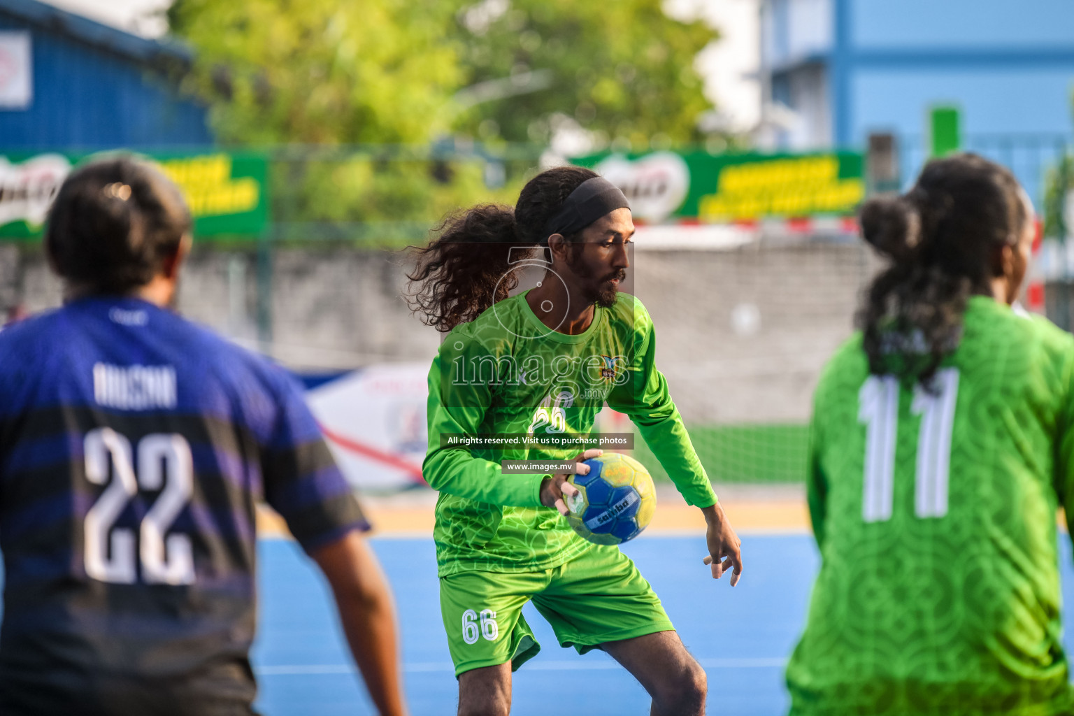 Day 11 of Milo 6th Inter Office Handball Tournament 2022 - Photos by Nausham Waheed